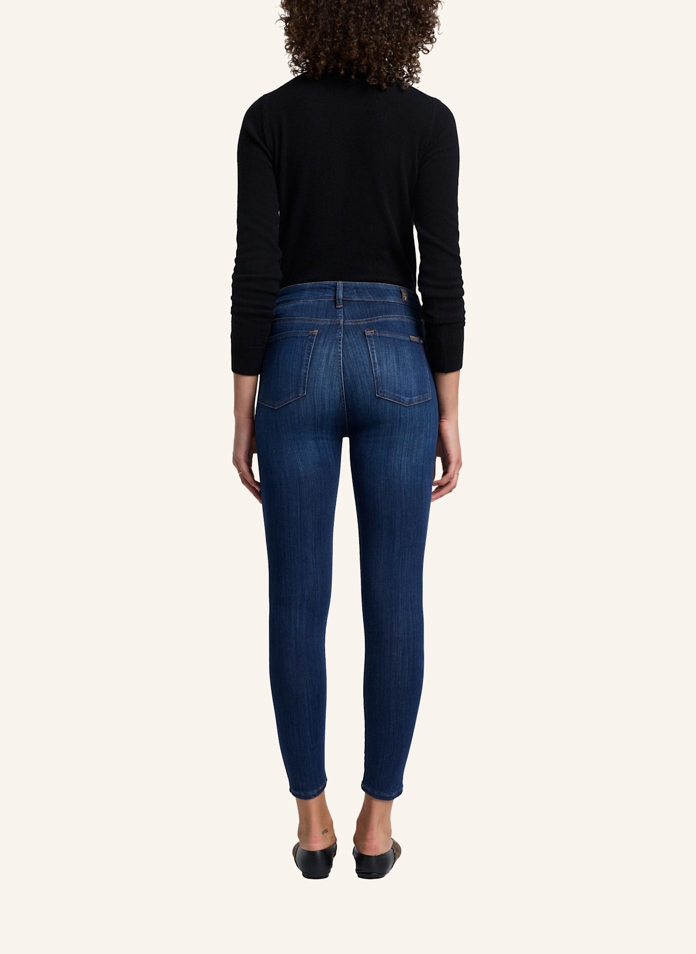 7 for all mankind Skinny Jeans AUBREY: BLAU