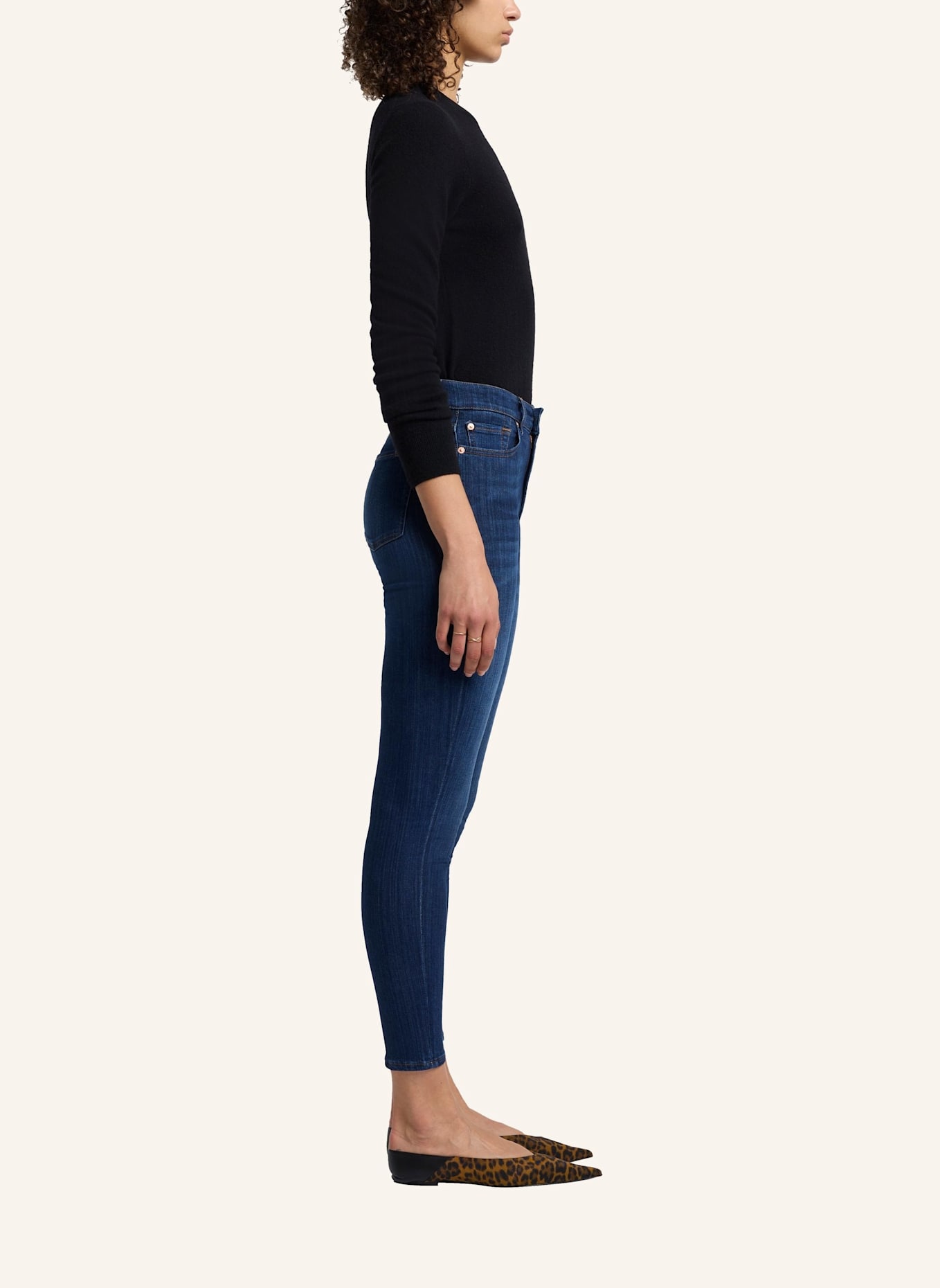 7 for all mankind Skinny Jeans AUBREY: BLAU