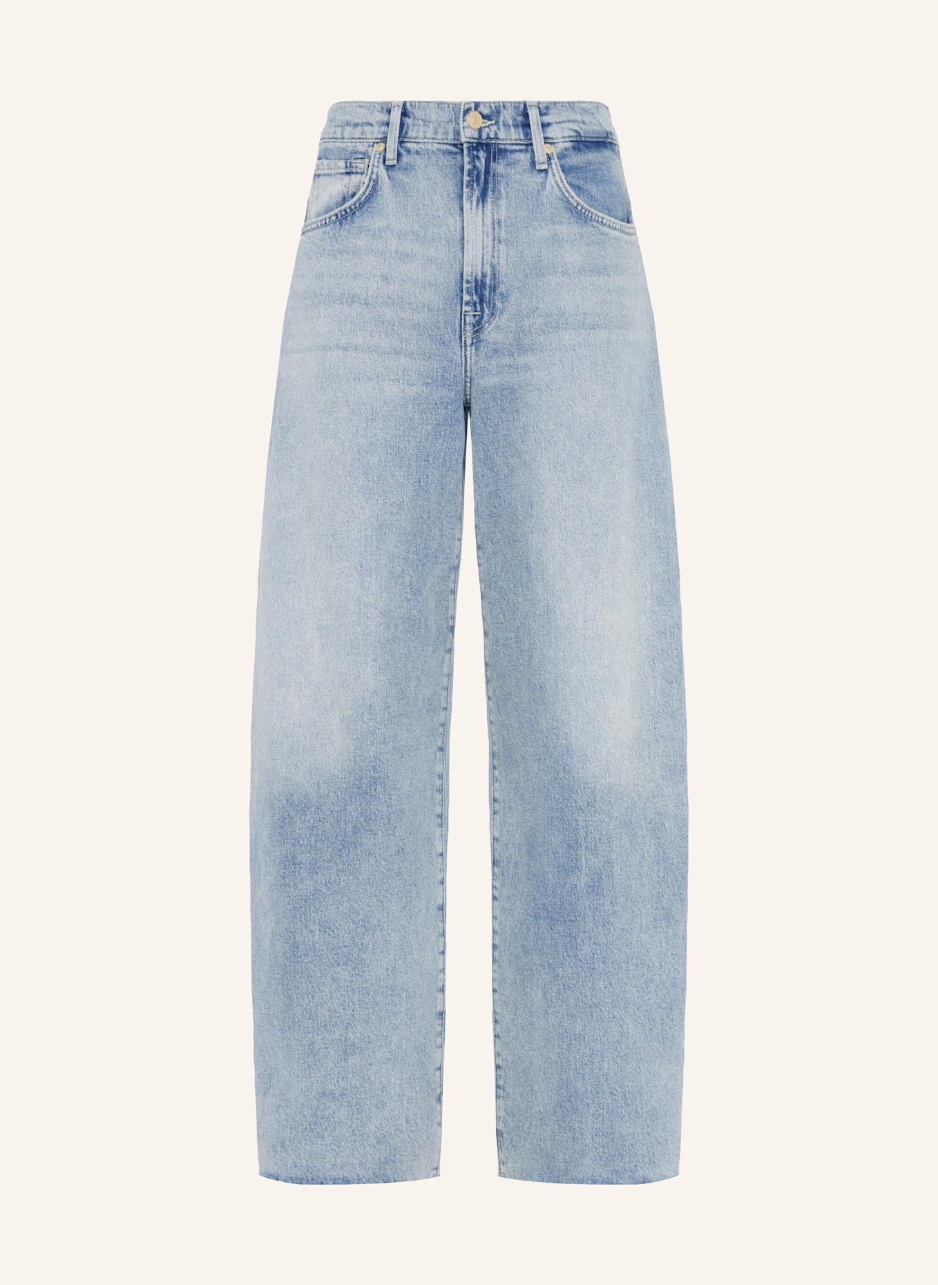 7 for all mankind Jeans BONNIE CURVILINEAR Wide Leg Fit: BLAU