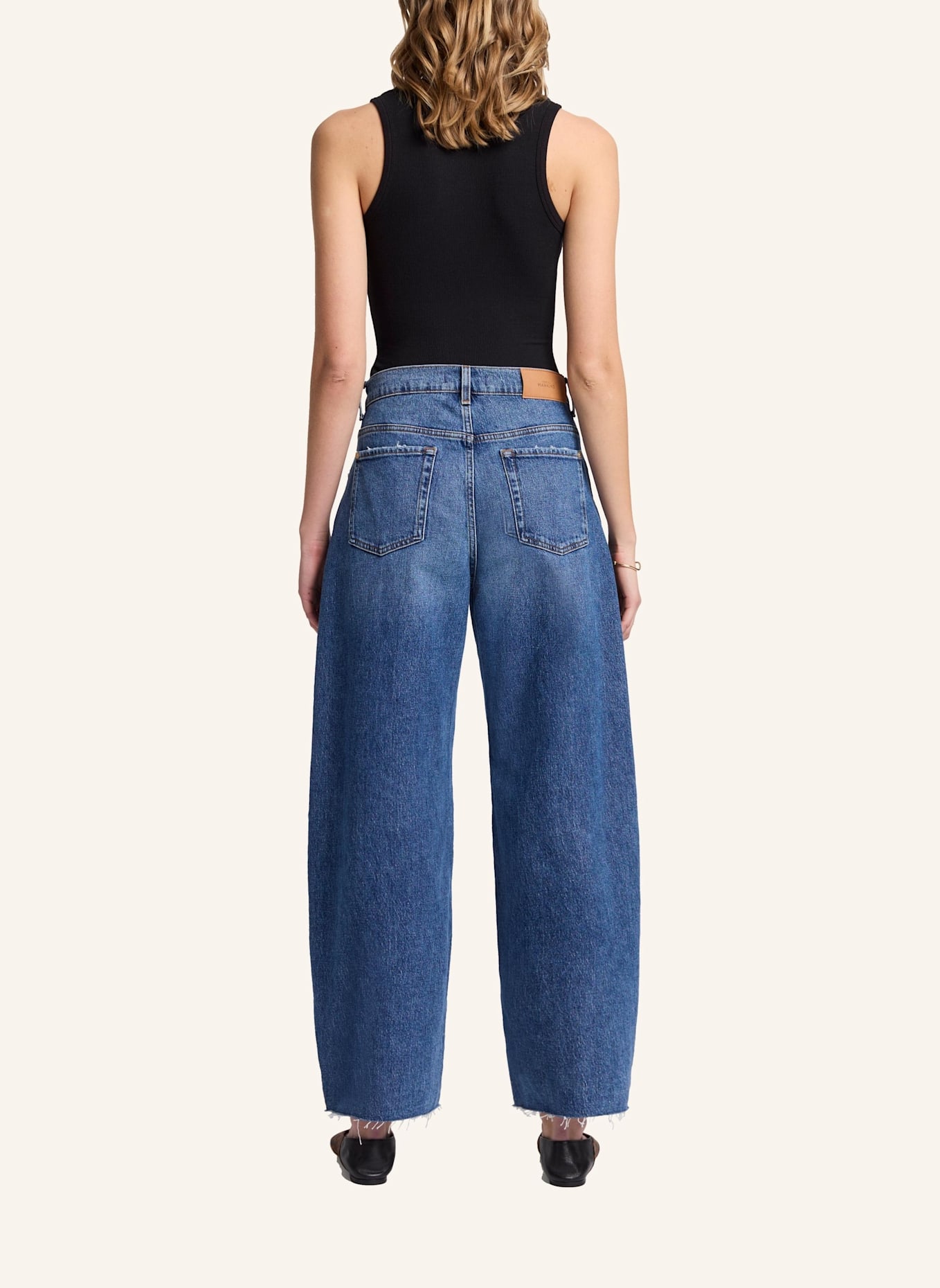 7 for all mankind Jeans BONNIE CURVILINEAR Wide Leg Fit: BLAU