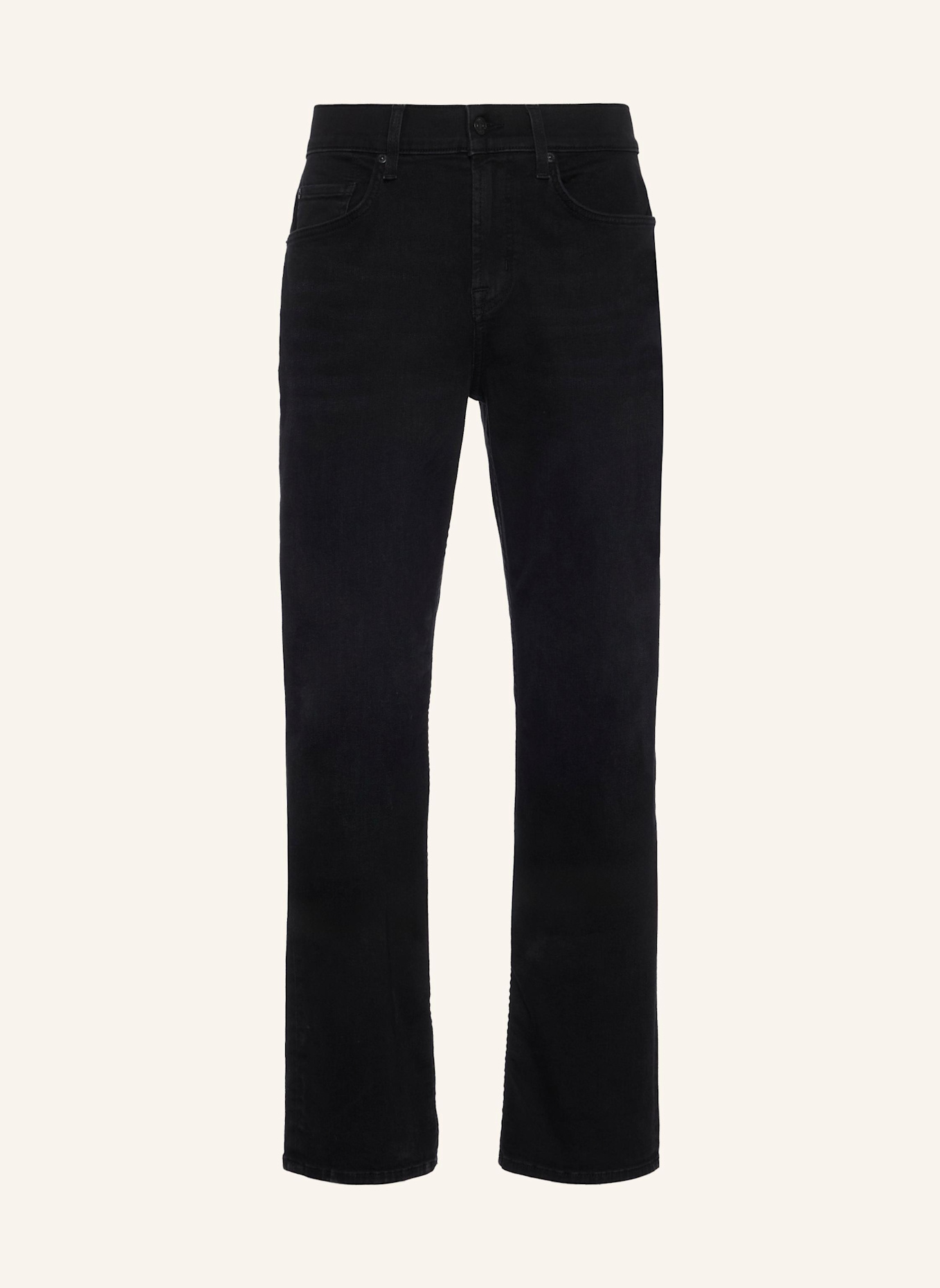 7 for all mankind Jeans AUSTYN Straight Fit: SCHWARZ