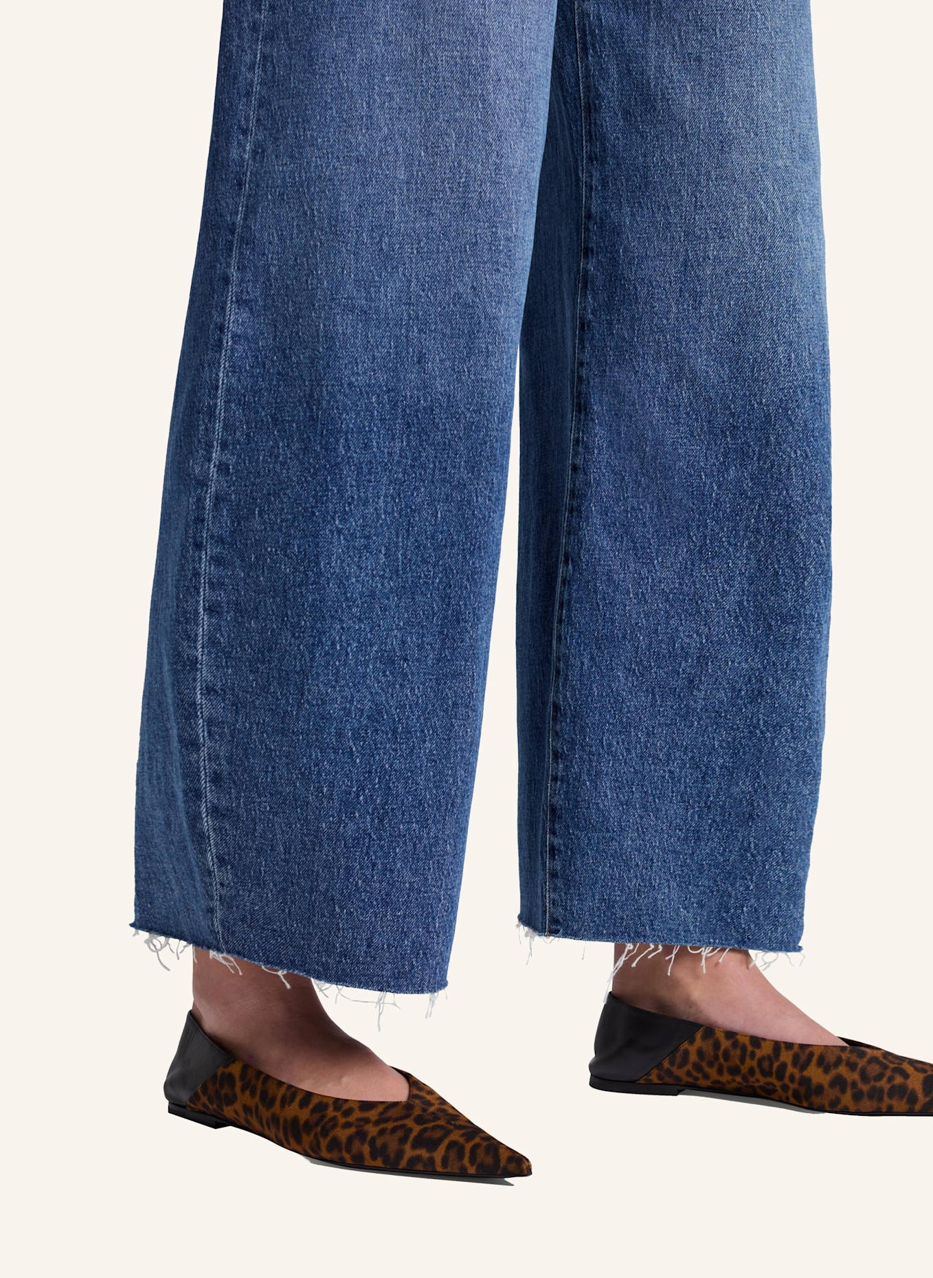 7 for all mankind Jeans BONNIE CURVILINEAR Wide Leg Fit: BLAU