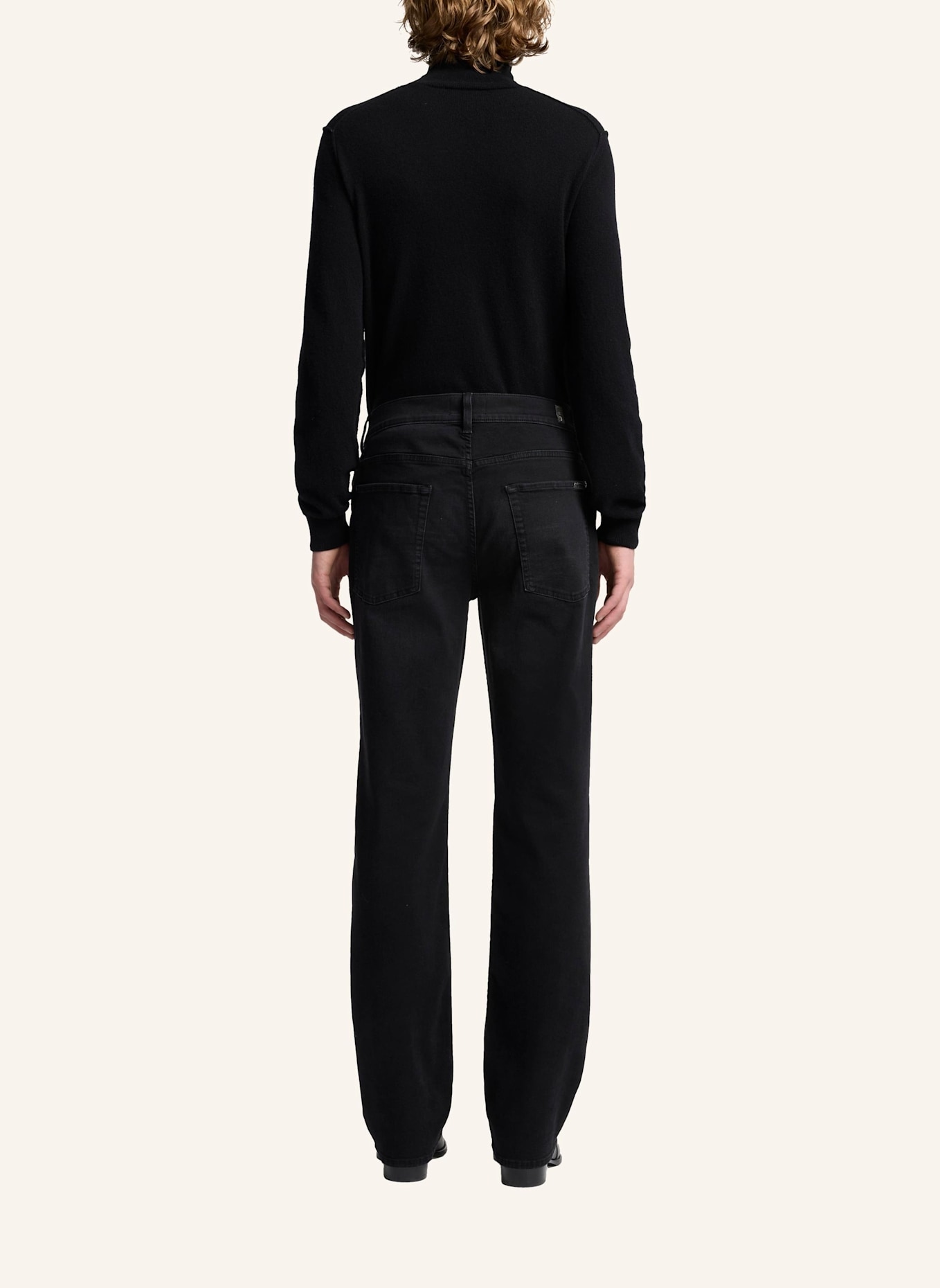 7 for all mankind Jeans AUSTYN Straight Fit: SCHWARZ