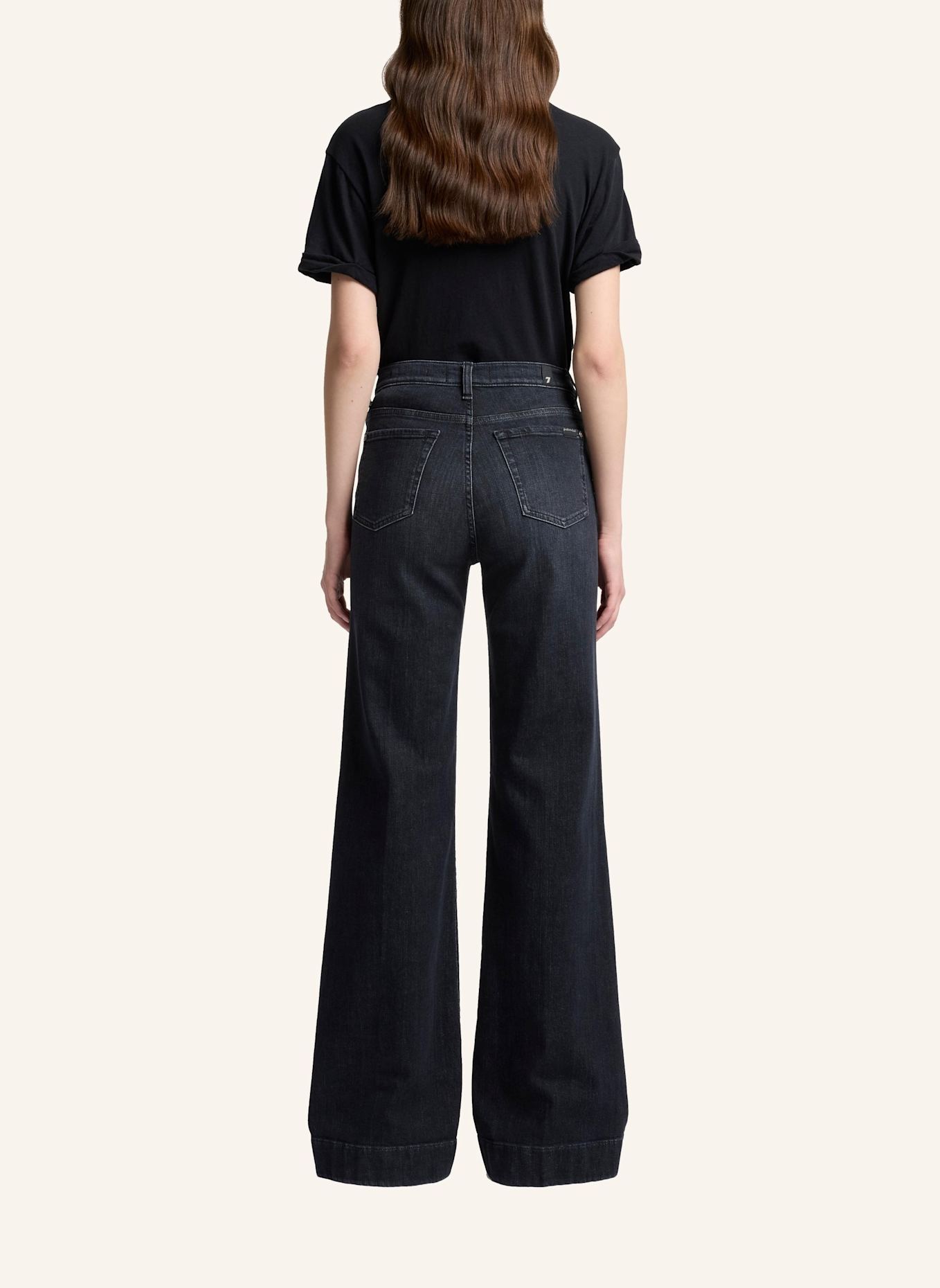 7 for all mankind Jeans MODERN DOJO Flare Fit: SCHWARZ