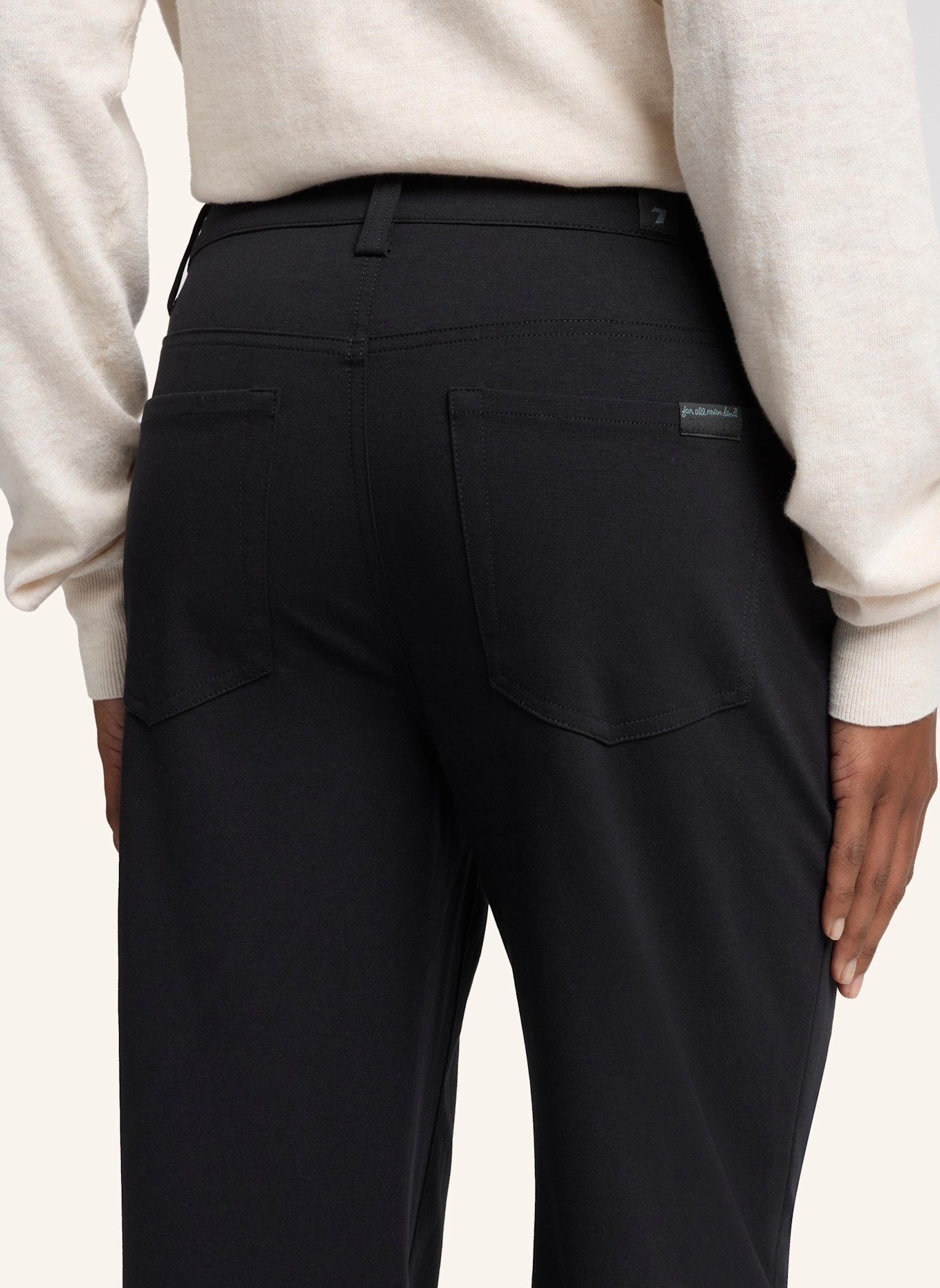 7 for all mankind Jeans MODERN DOJO Flare Fit: SCHWARZ