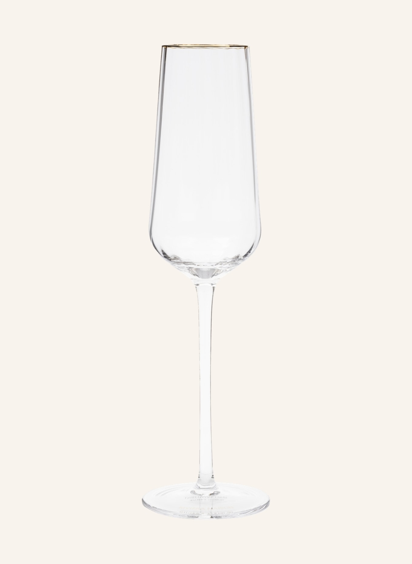 RIVIÈRA MAISON Champagnerglas LES SAISIES, Farbe: WEISS (Bild 1)