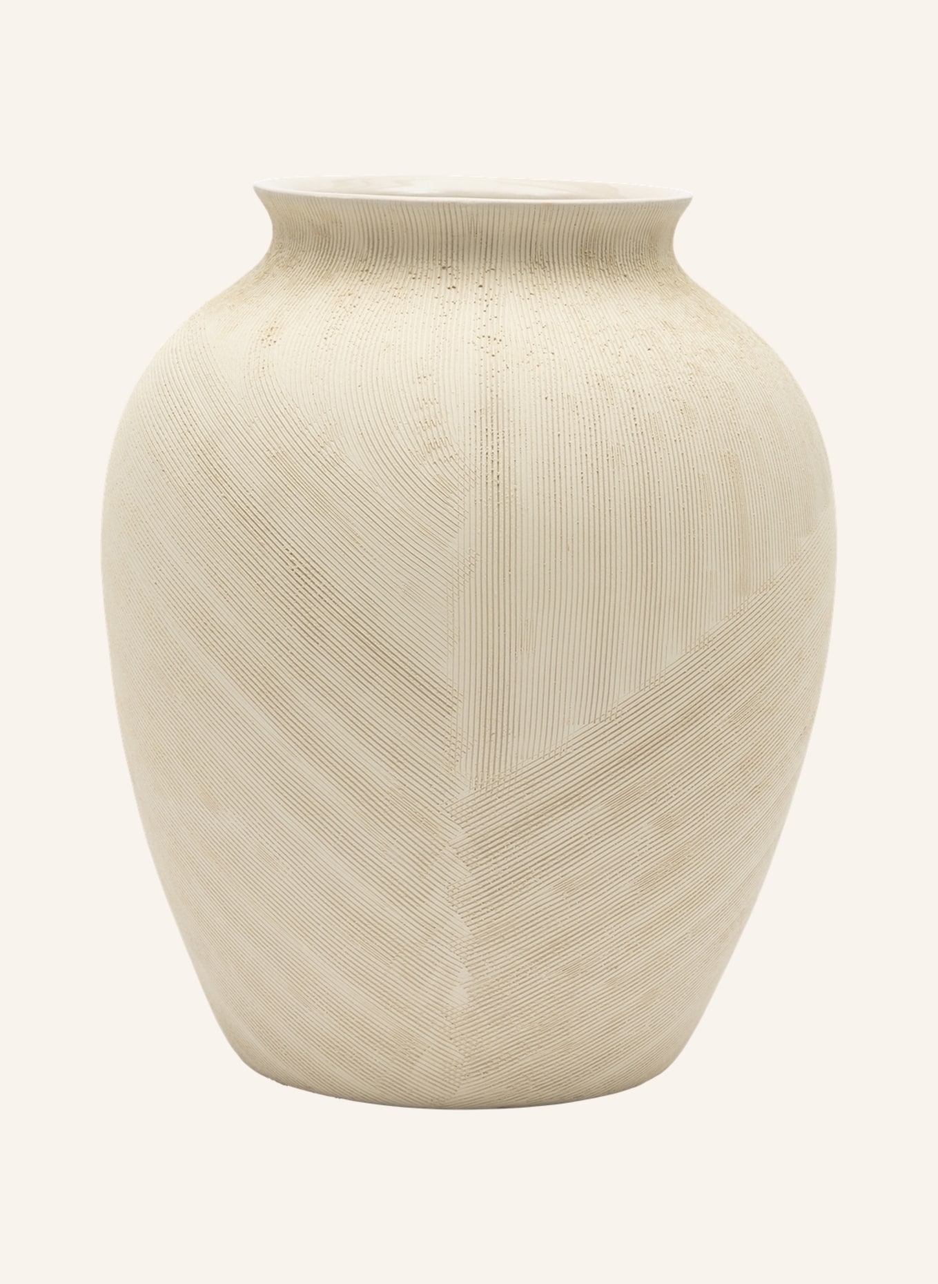 RIVIÈRA MAISON Vase BERGERAC, Farbe: WEISS (Bild 1)