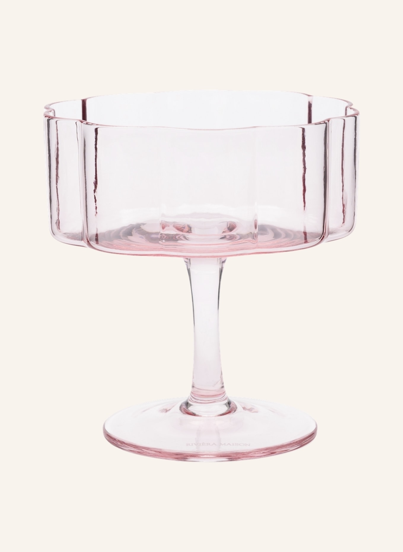 RIVIÈRA MAISON Weinglas CAPRI, Farbe: ROSA (Bild 1)
