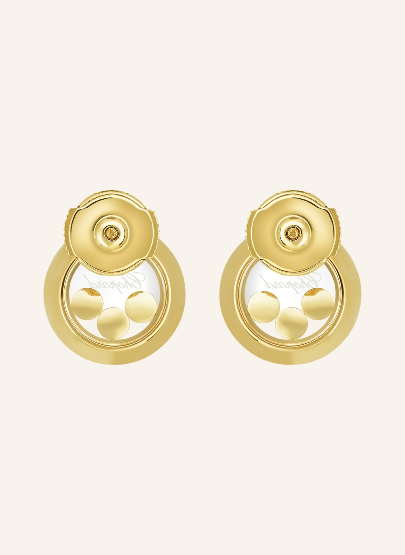 Chopard Ohrring HAPPY DIAMONDS ICON, Farbe: GOLD (Bild 3)