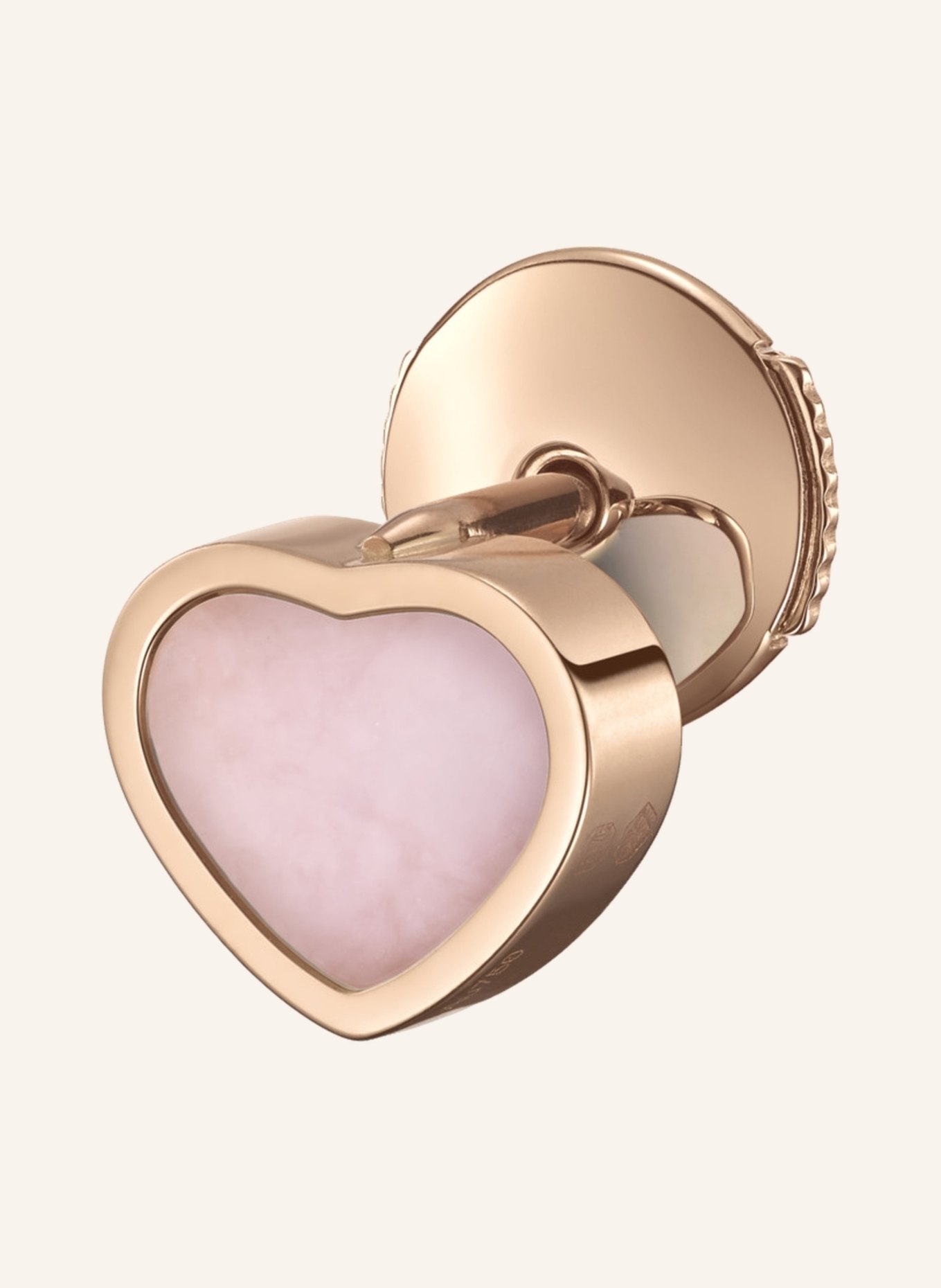 Chopard Ohrring MY HAPPY HEARTS, Farbe: ROSÉGOLD (Bild 2)