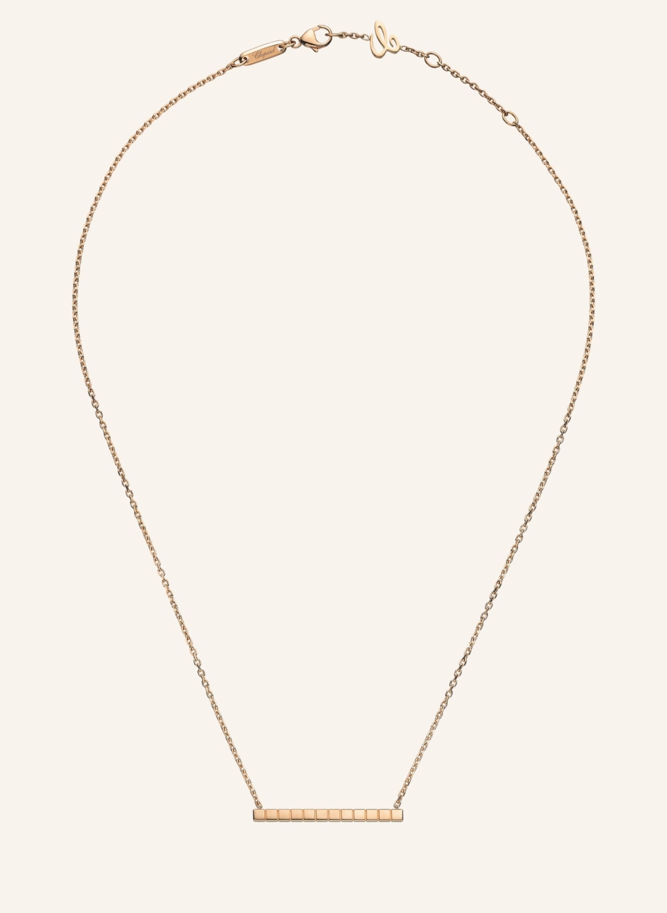 Chopard Halskette ICE CUBE, Farbe: ROSÉGOLD (Bild 2)