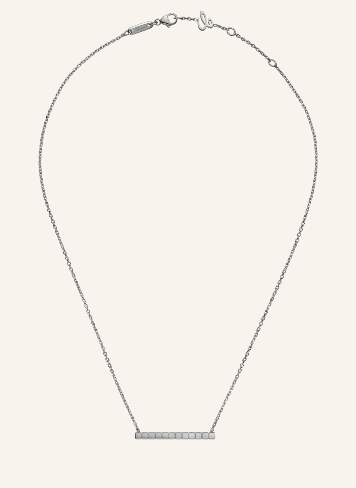 Chopard Halskette ICE CUBE, Farbe: WEISSGOLD (Bild 2)