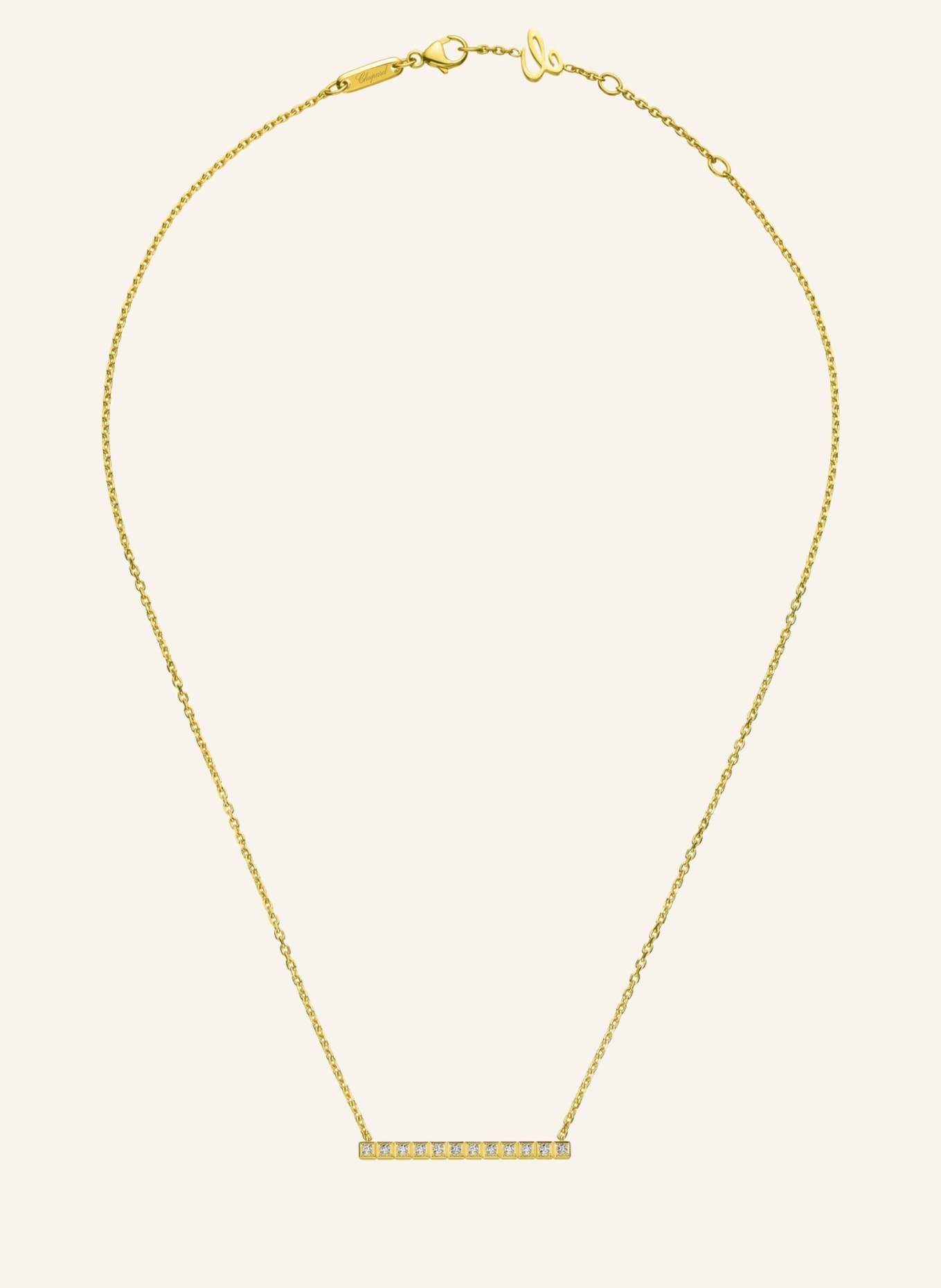 Chopard Halskette ICE CUBE, Farbe: GOLD (Bild 2)