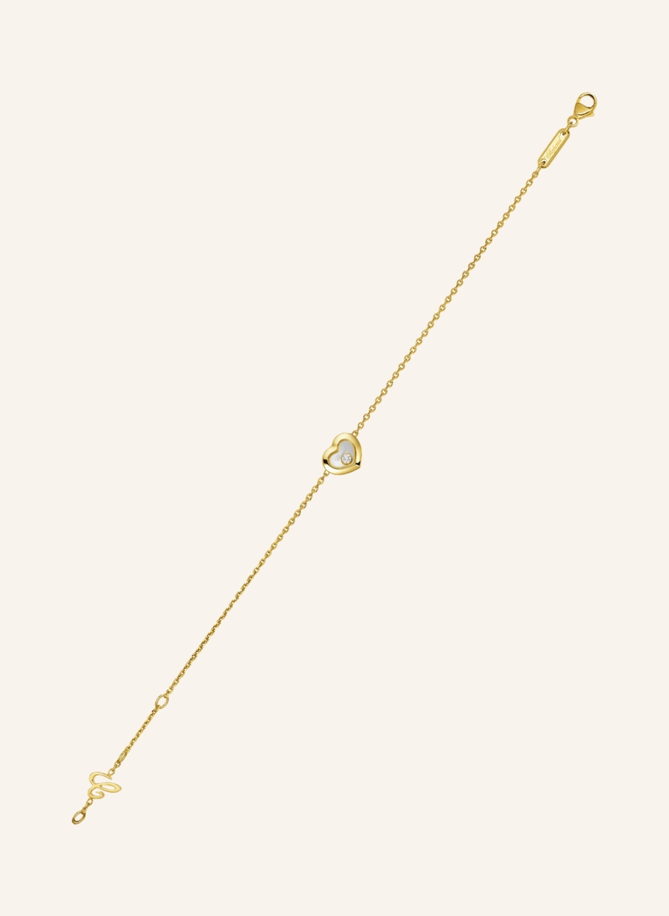 Chopard Armband HAPPY DIAMONDS ICONS Armband aus 18 Karat Gelbgold und Diamanten, Farbe: GOLD (Bild 2)