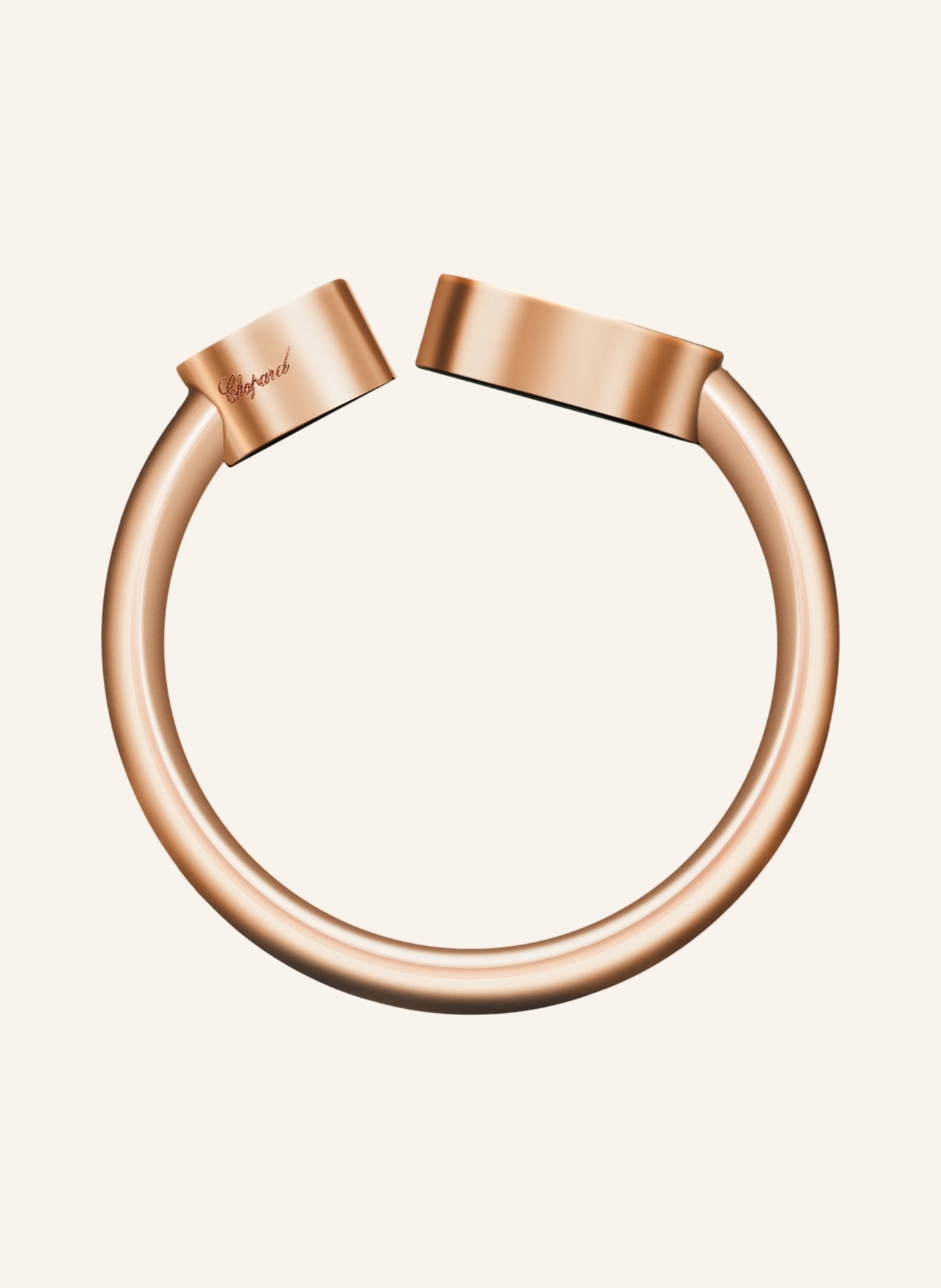 Chopard Ring HAPPY HEARTS Ring aus 18 Karat Roségold und Diamanten, Farbe: ROSÉGOLD (Bild 3)