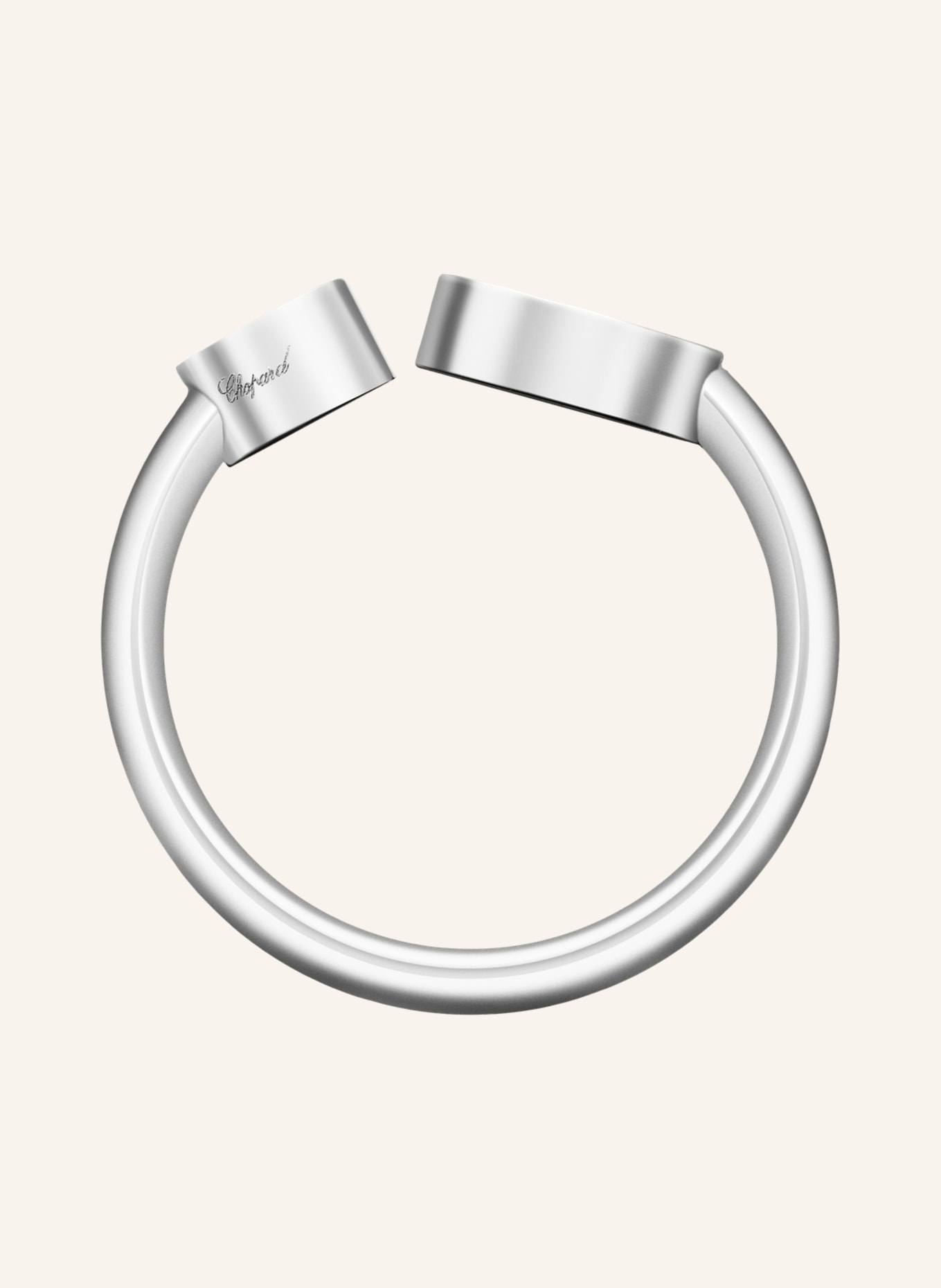 Chopard Ring HAPPY HEARTS Ring aus 18 Karat Weißgold und  Diamanten, Farbe: WEISSGOLD (Bild 3)