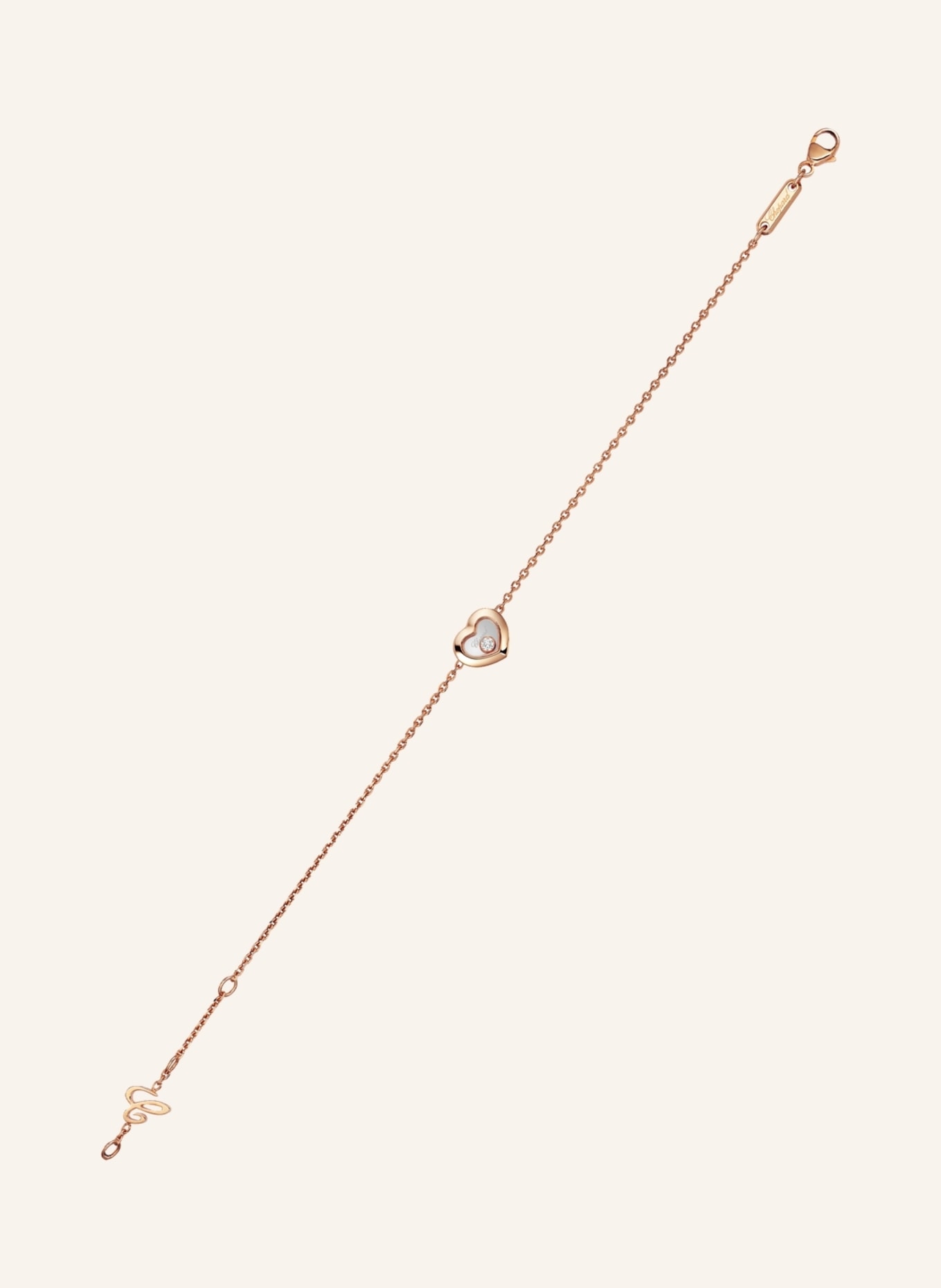 Chopard Armband HAPPY DIAMONDS ICONS Armband aus 18 Karat Roségold und Diamanten, Farbe: ROSÉGOLD (Bild 2)