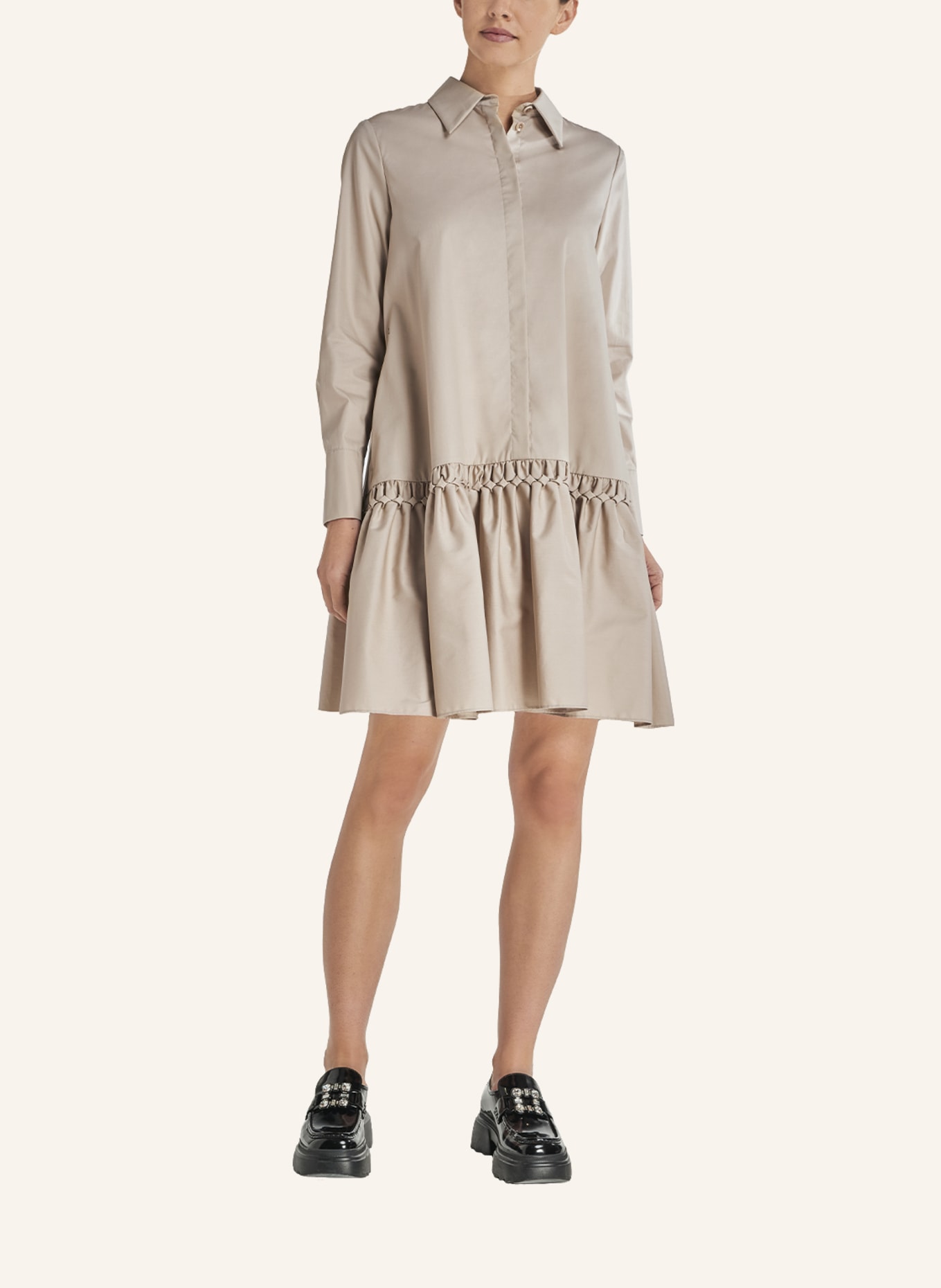 ARMARGENTUM Kleid KILIA, Farbe: TAUPE (Bild 5)