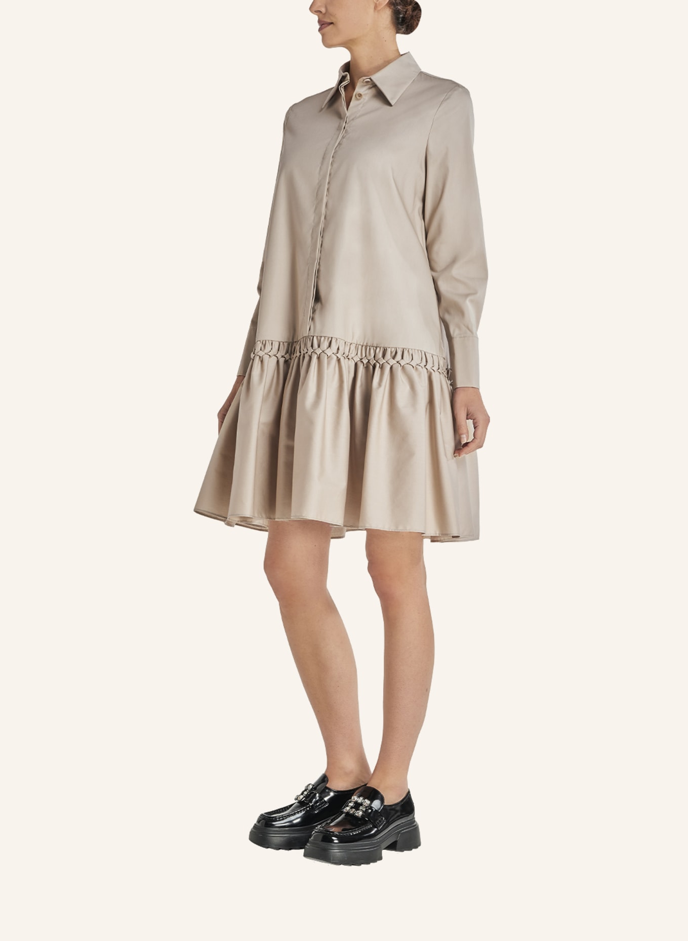 ARMARGENTUM Kleid KILIA, Farbe: TAUPE (Bild 3)