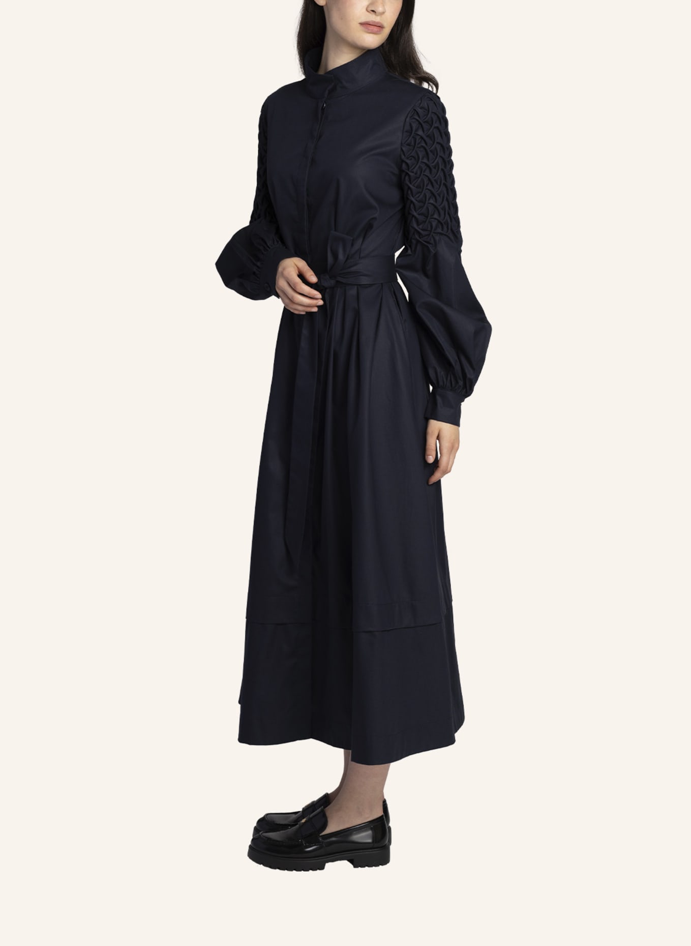 ARMARGENTUM Kleid MARCELLA: DUNKELBLAU