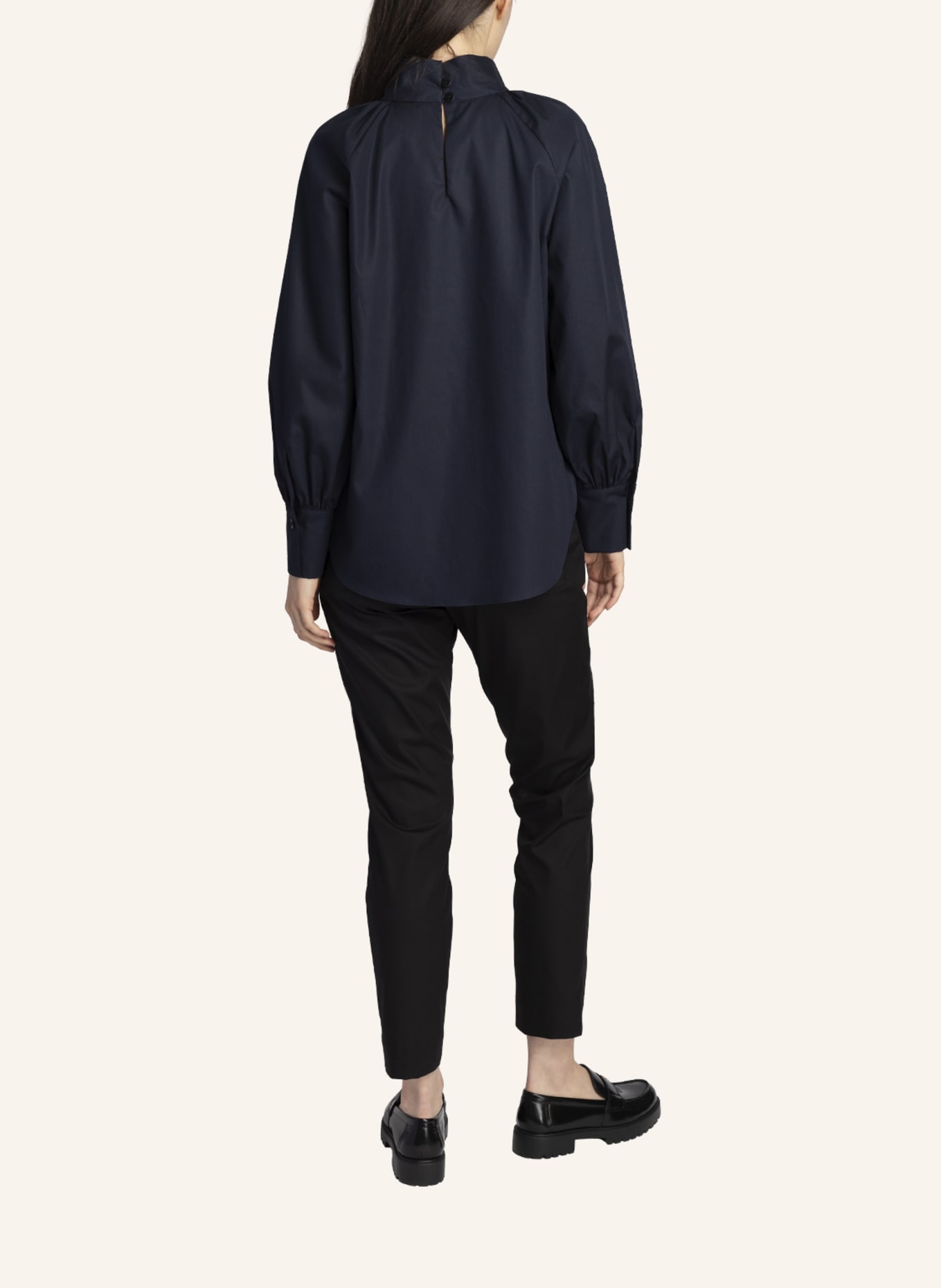 ARMARGENTUM Bluse MILANA: DUNKELBLAU