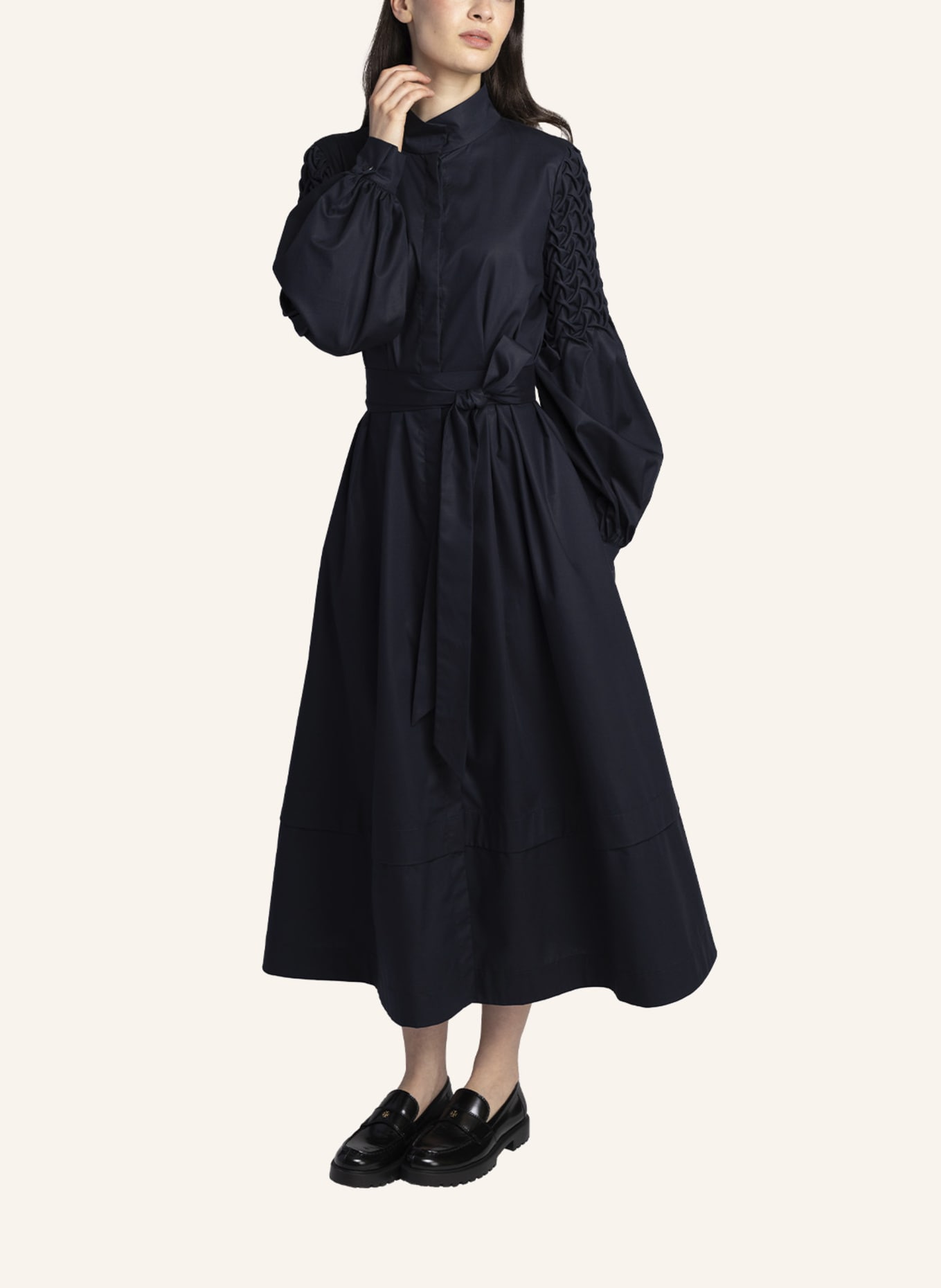 ARMARGENTUM Kleid MARCELLA: DUNKELBLAU