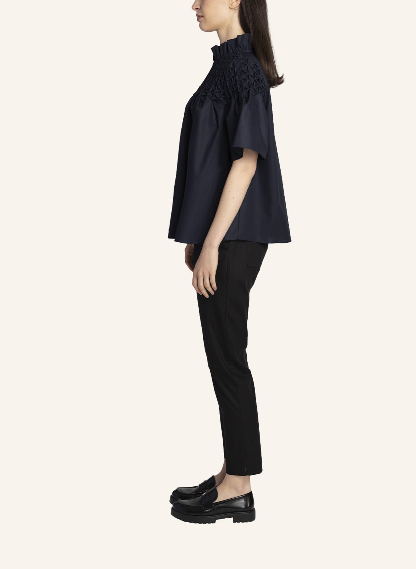 ARMARGENTUM Bluse KOKO: DUNKELBLAU