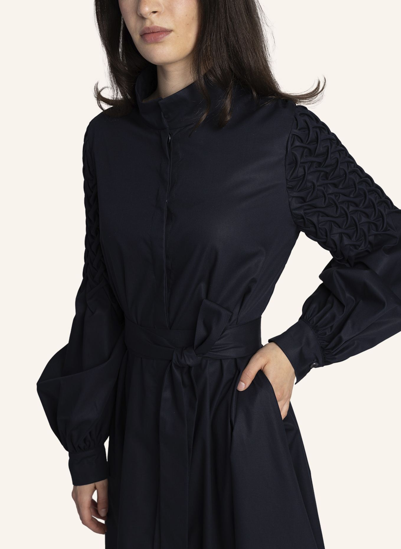 ARMARGENTUM Kleid MARCELLA: DUNKELBLAU