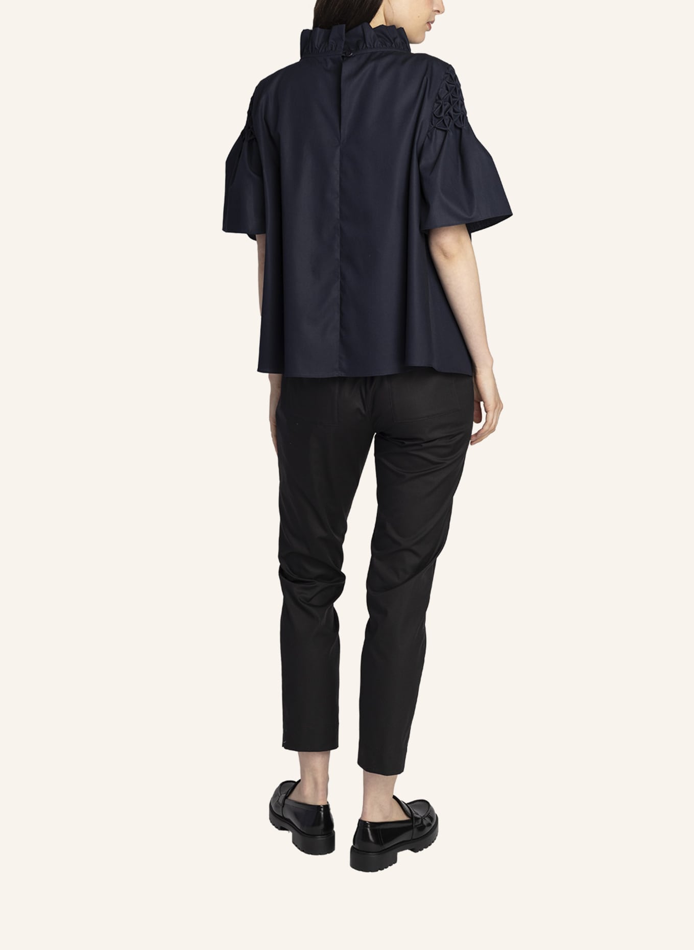 ARMARGENTUM Bluse KOKO: DUNKELBLAU