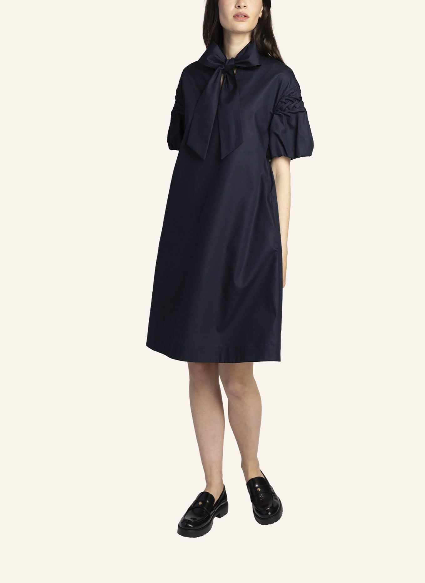 ARMARGENTUM Kleid MOJA: DUNKELBLAU