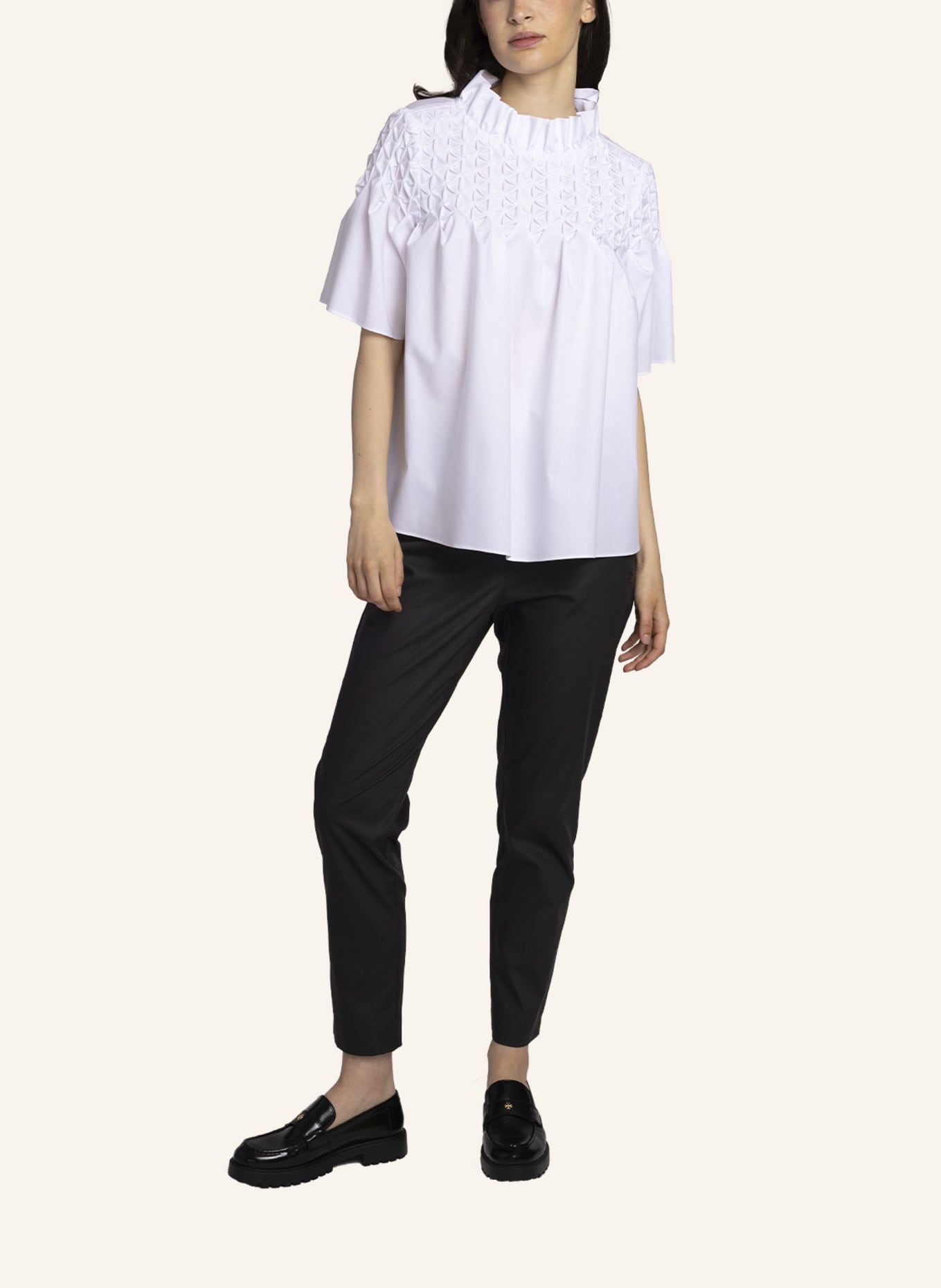 ARMARGENTUM Bluse KOKO: WEISS