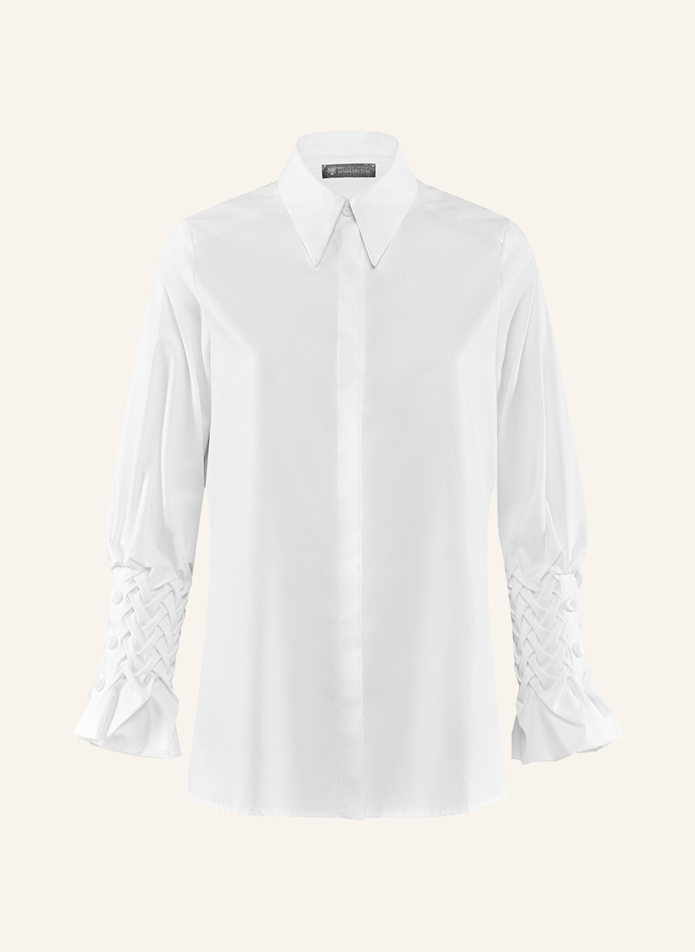 ARMARGENTUM Bluse MALOU: WEISS