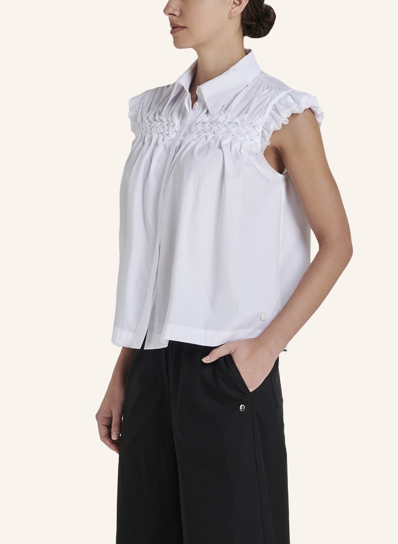 ARMARGENTUM Hose FEMI: SCHWARZ