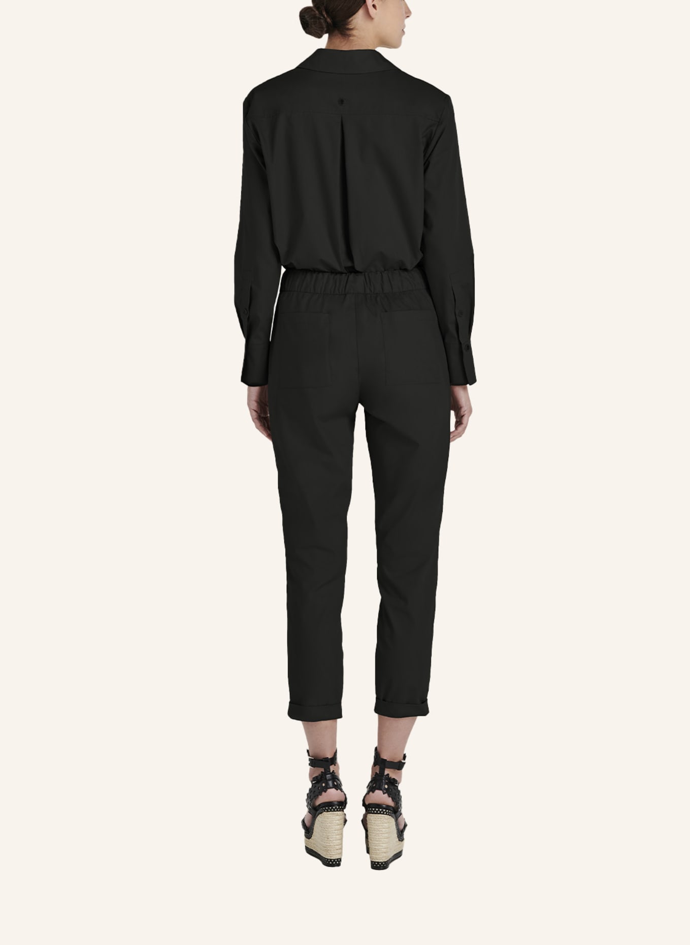 ARMARGENTUM Hose FAYA: SCHWARZ