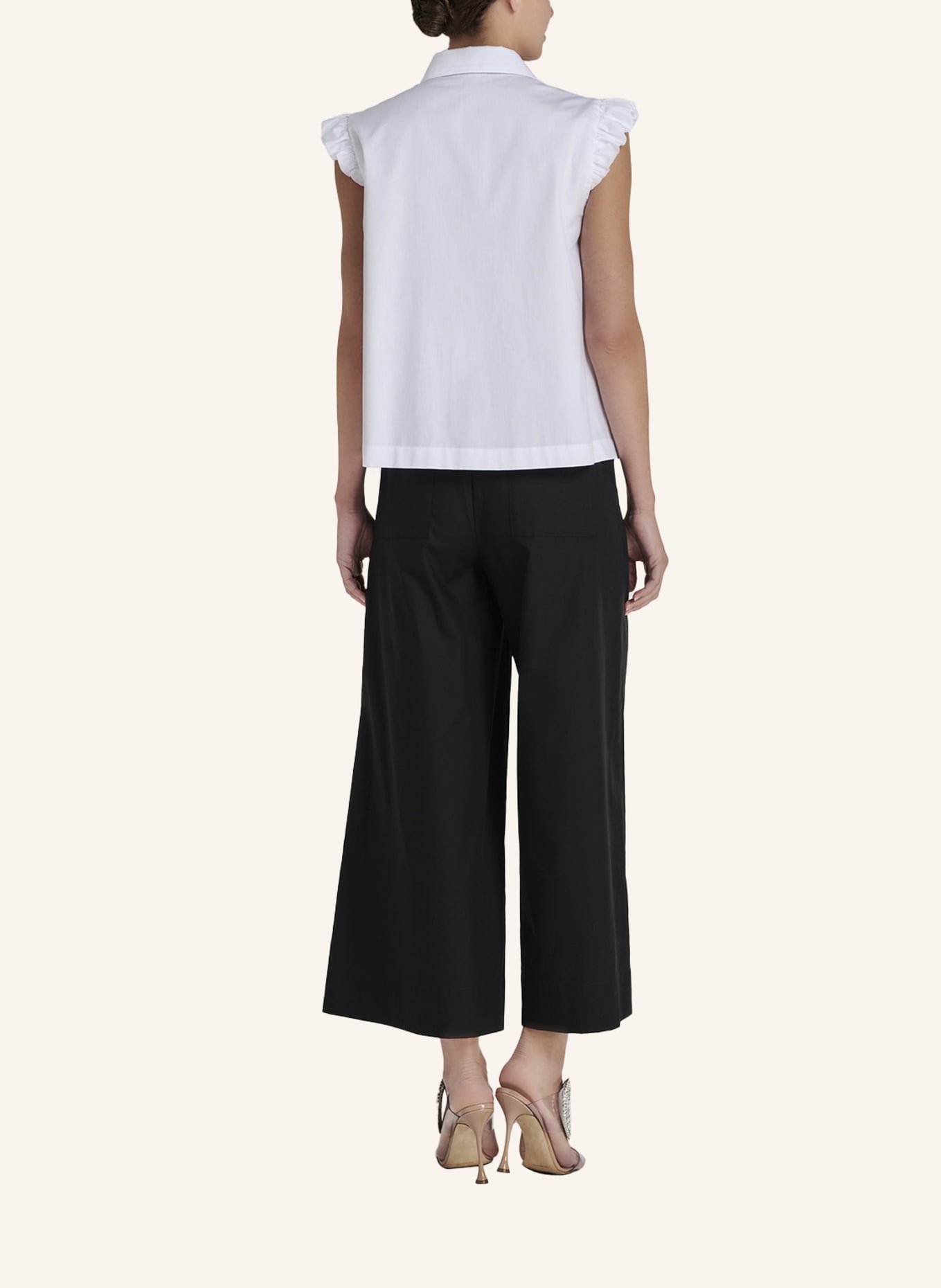 ARMARGENTUM Hose FEMI: SCHWARZ