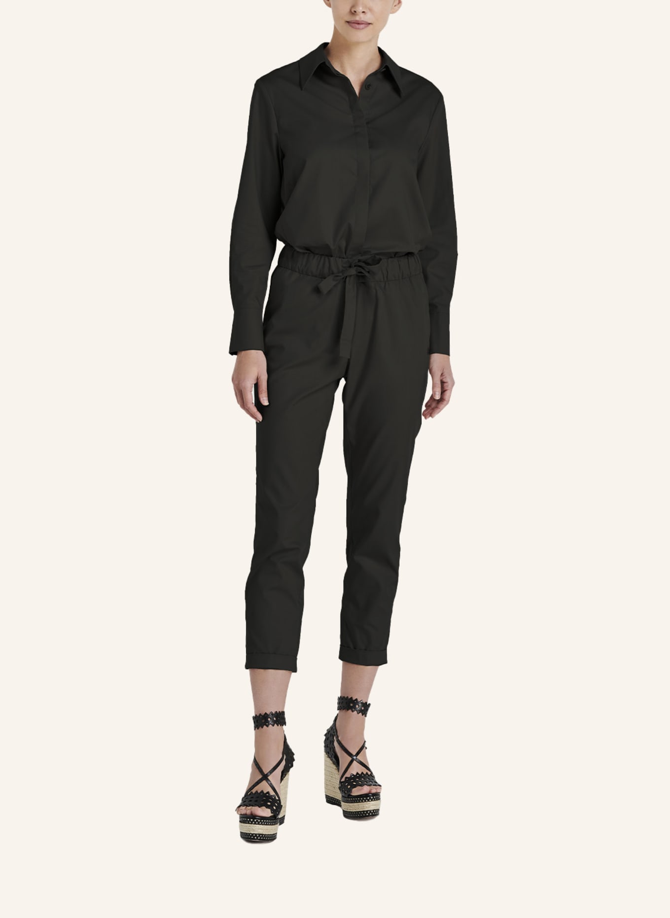 ARMARGENTUM Hose FAYA: SCHWARZ