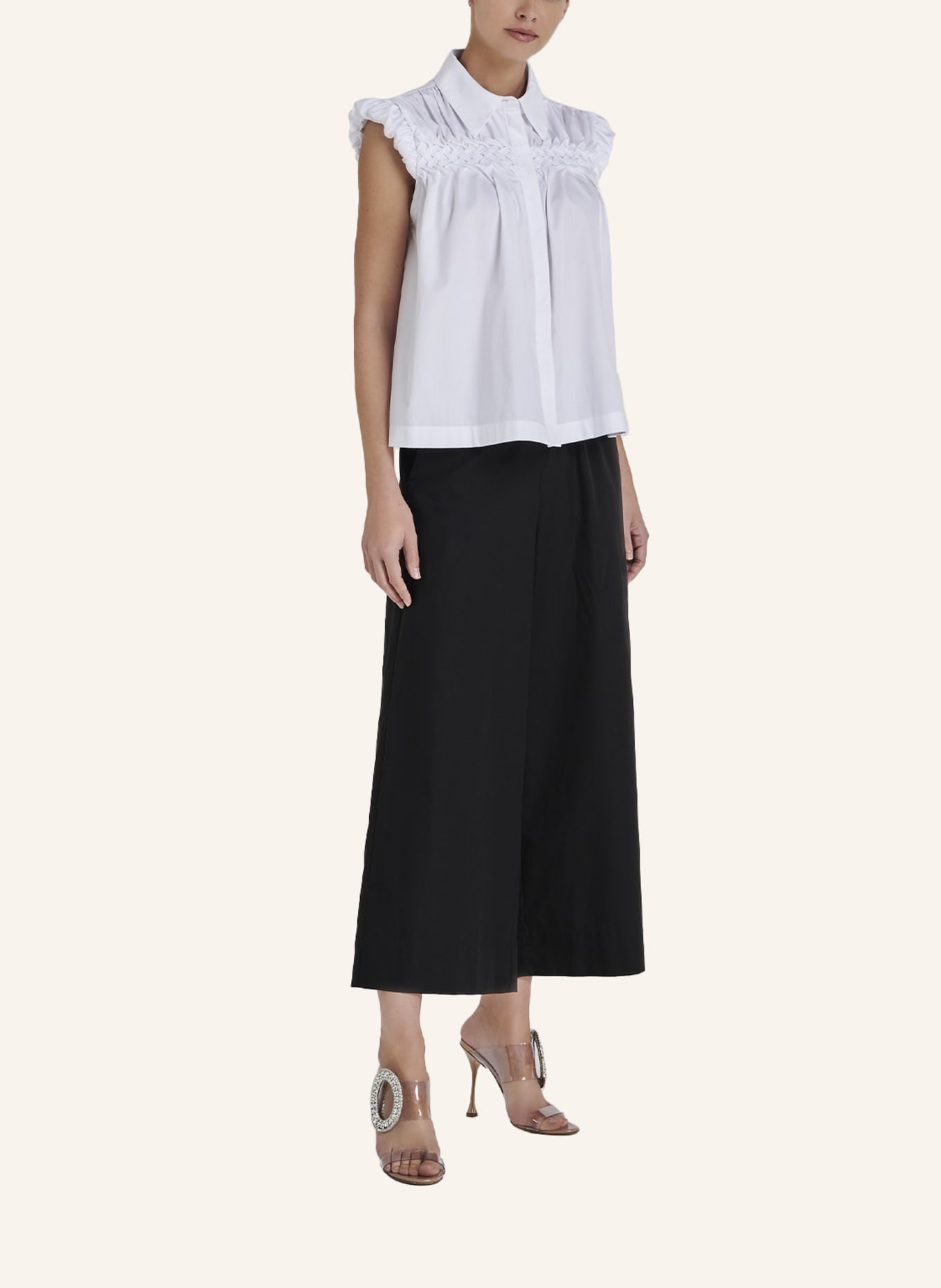 ARMARGENTUM Hose FEMI: SCHWARZ