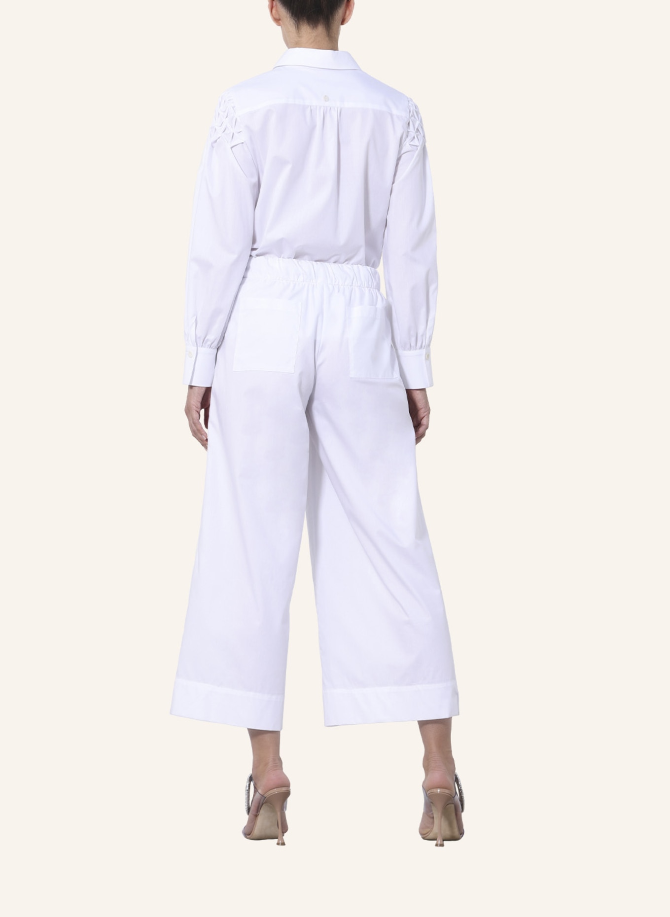 ARMARGENTUM Hose FEMI: WEISS