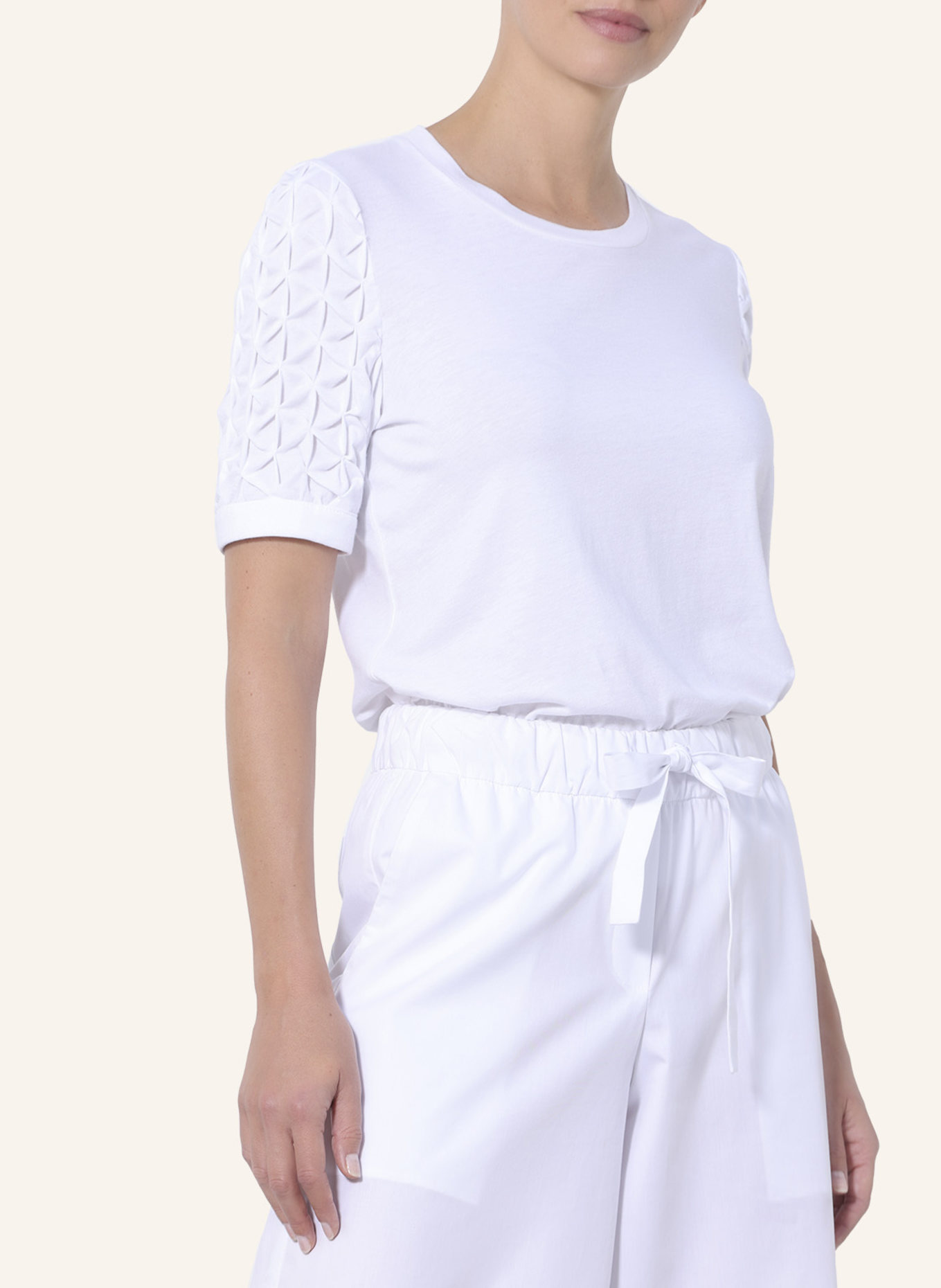 ARMARGENTUM Hose FEMI: WEISS