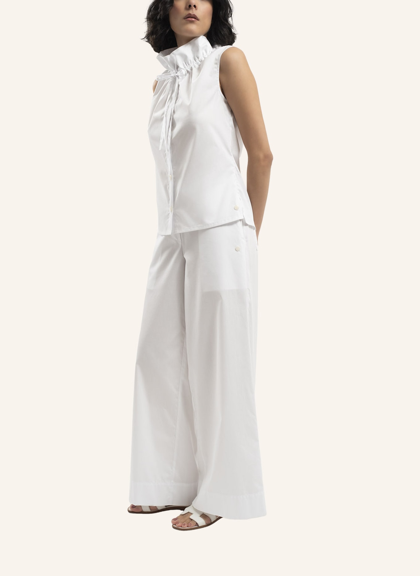 ARMARGENTUM Bluse ALLIUM: WEISS