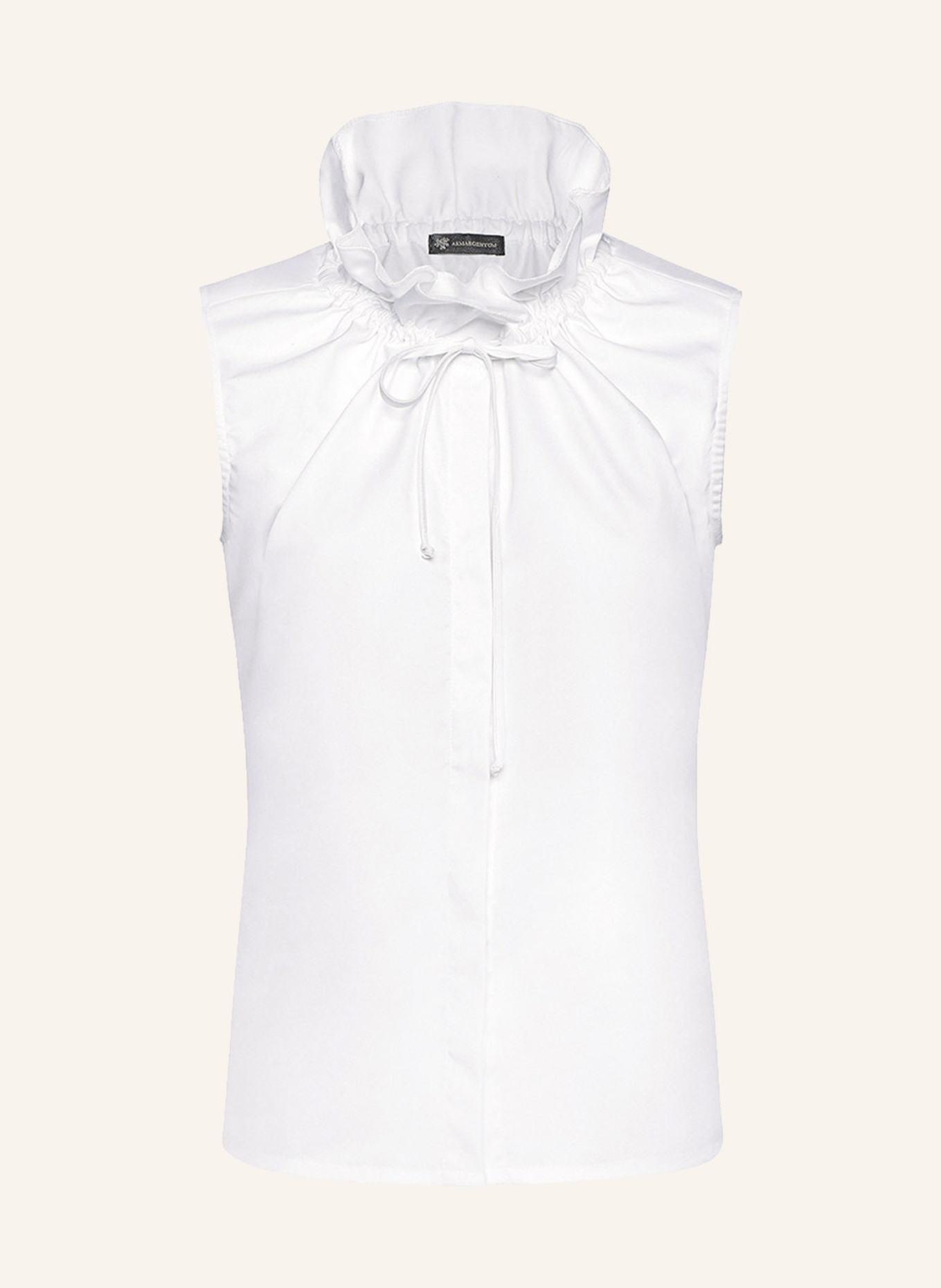ARMARGENTUM Bluse ALLIUM: WEISS