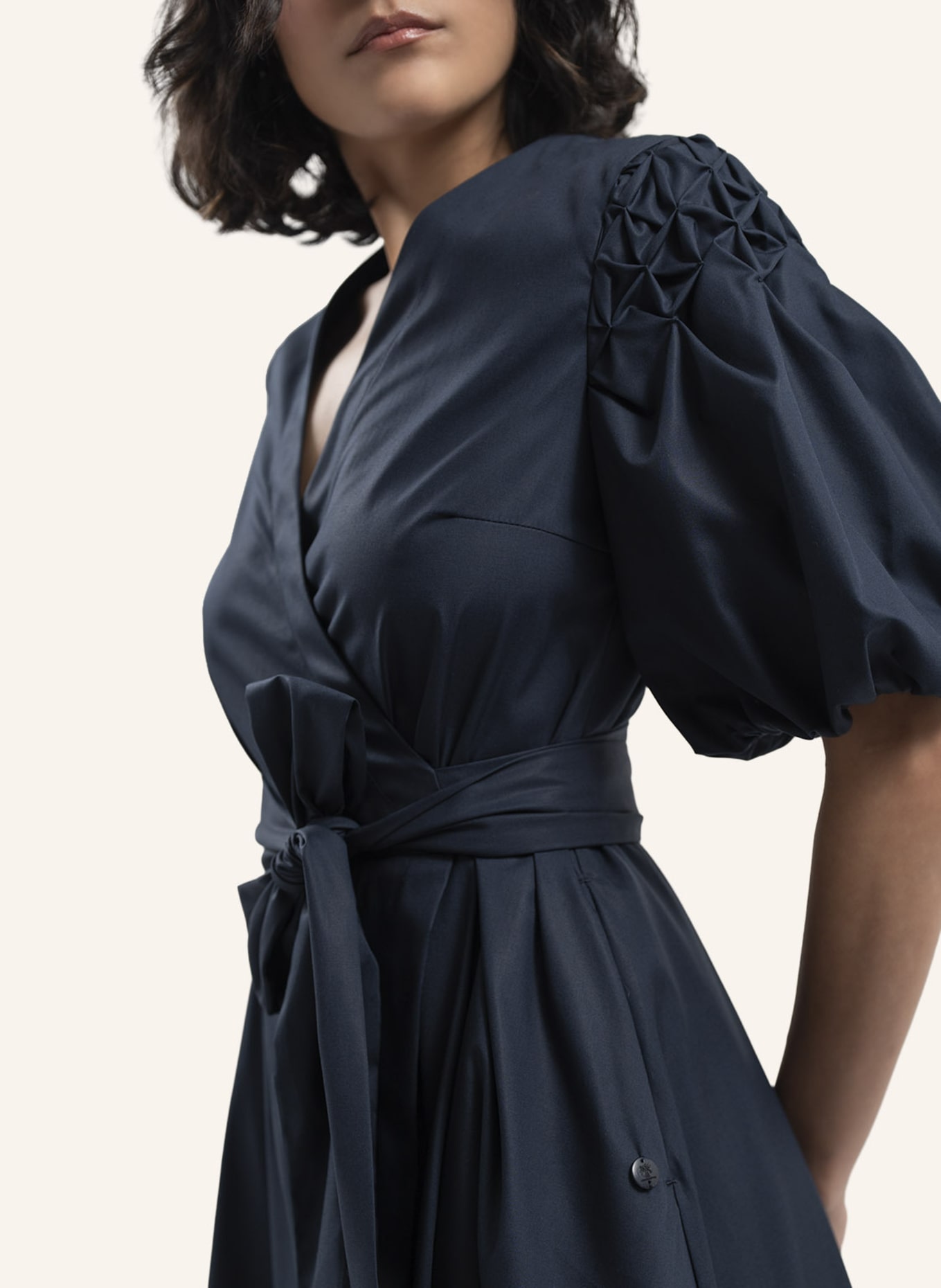 ARMARGENTUM Kleid NICOLETTE: DUNKELBLAU