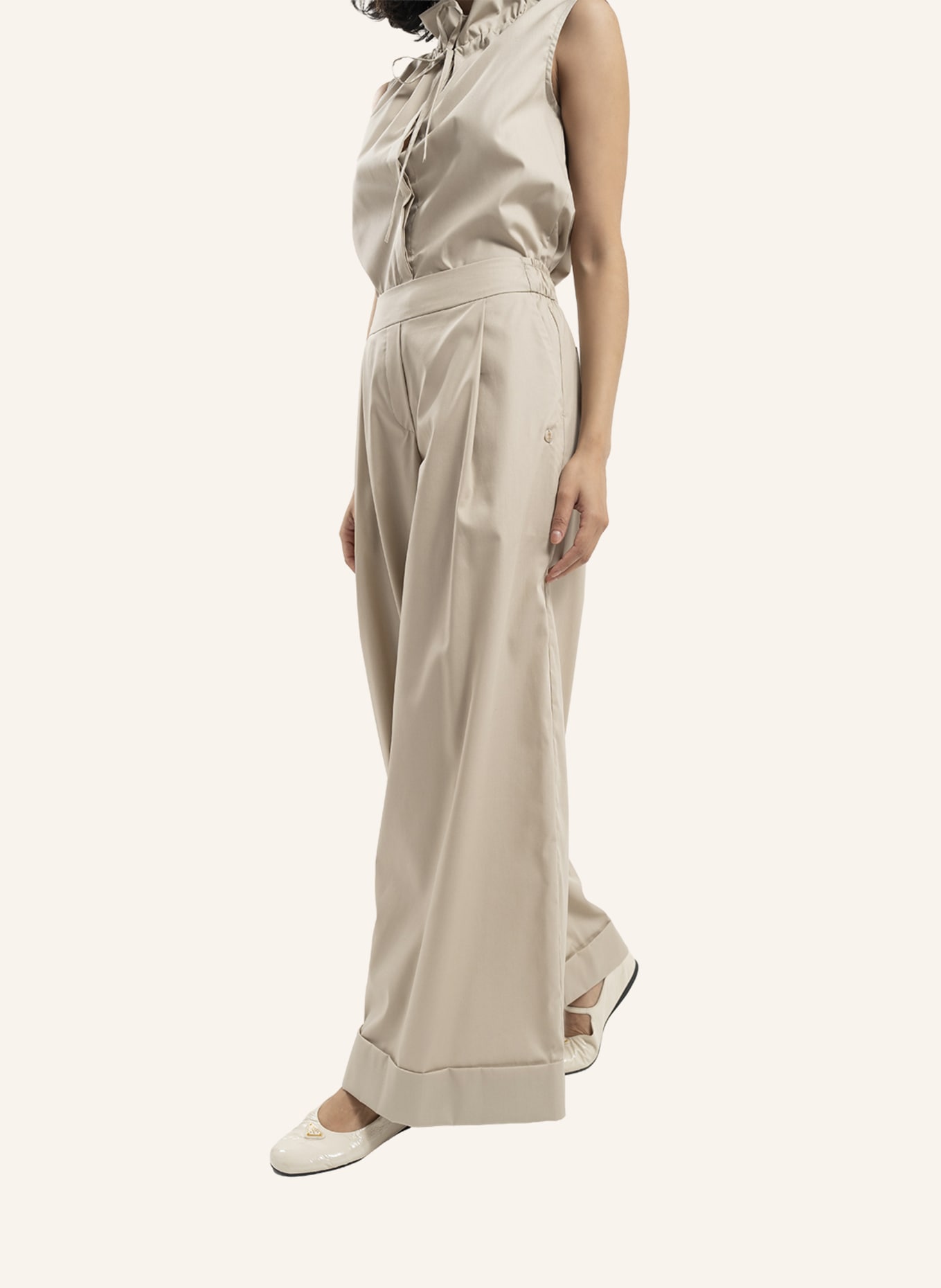 ARMARGENTUM Hose KARLOTTA: TAUPE
