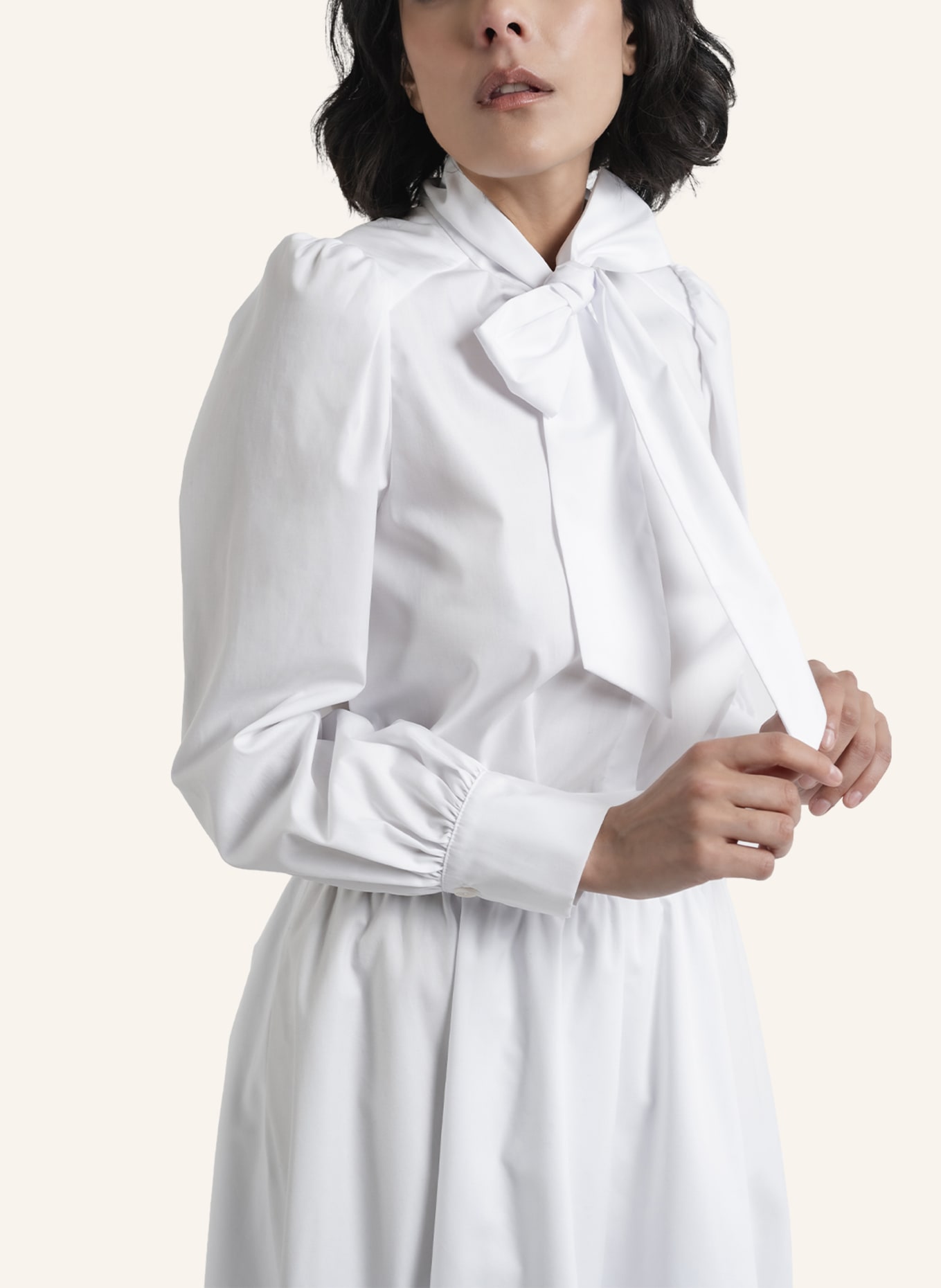 ARMARGENTUM Bluse MALIA: WEISS