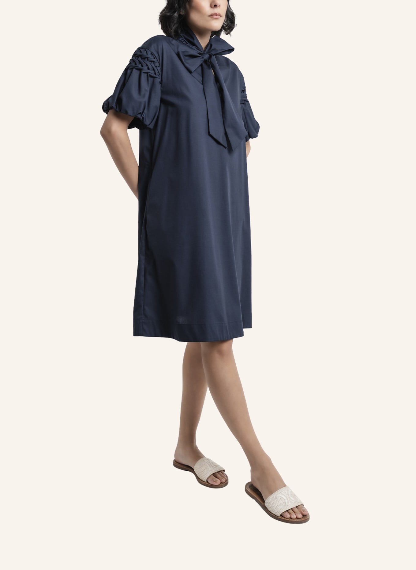 ARMARGENTUM Kleid MOJA: DUNKELBLAU