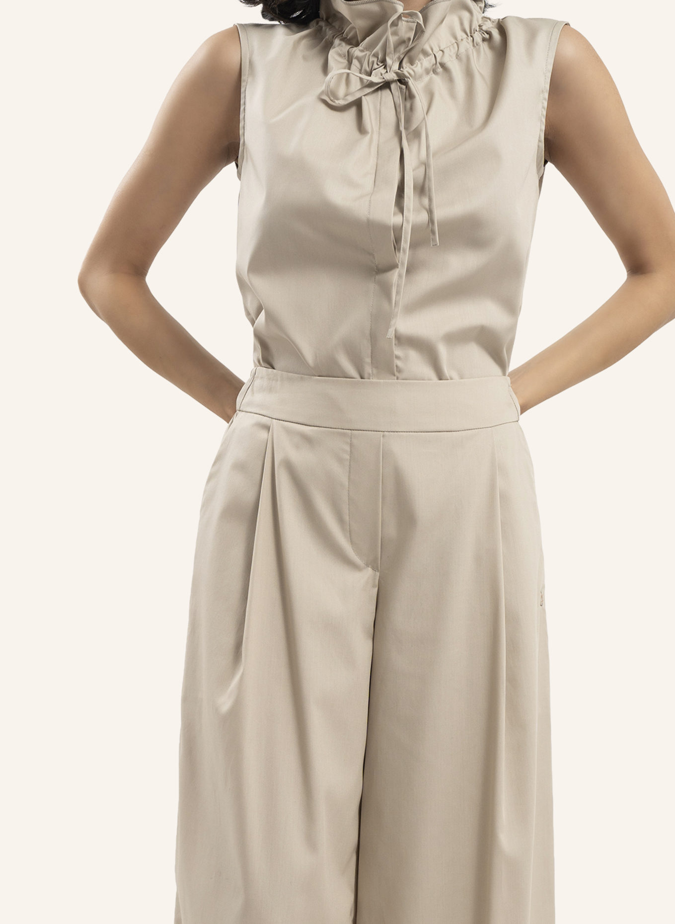 ARMARGENTUM Hose KARLOTTA: TAUPE