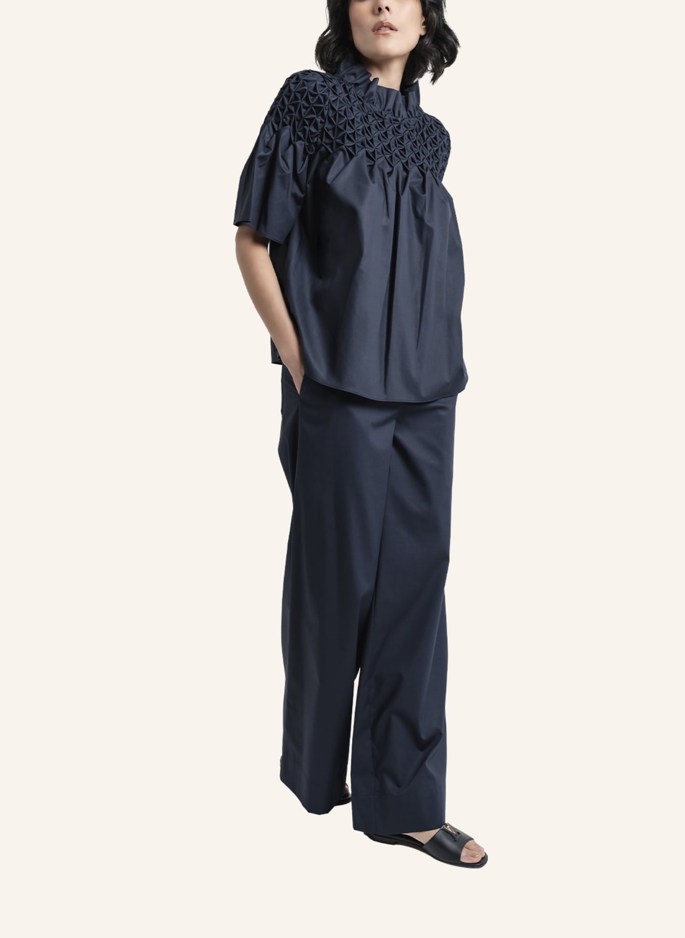 ARMARGENTUM Bluse KOKO: DUNKELBLAU