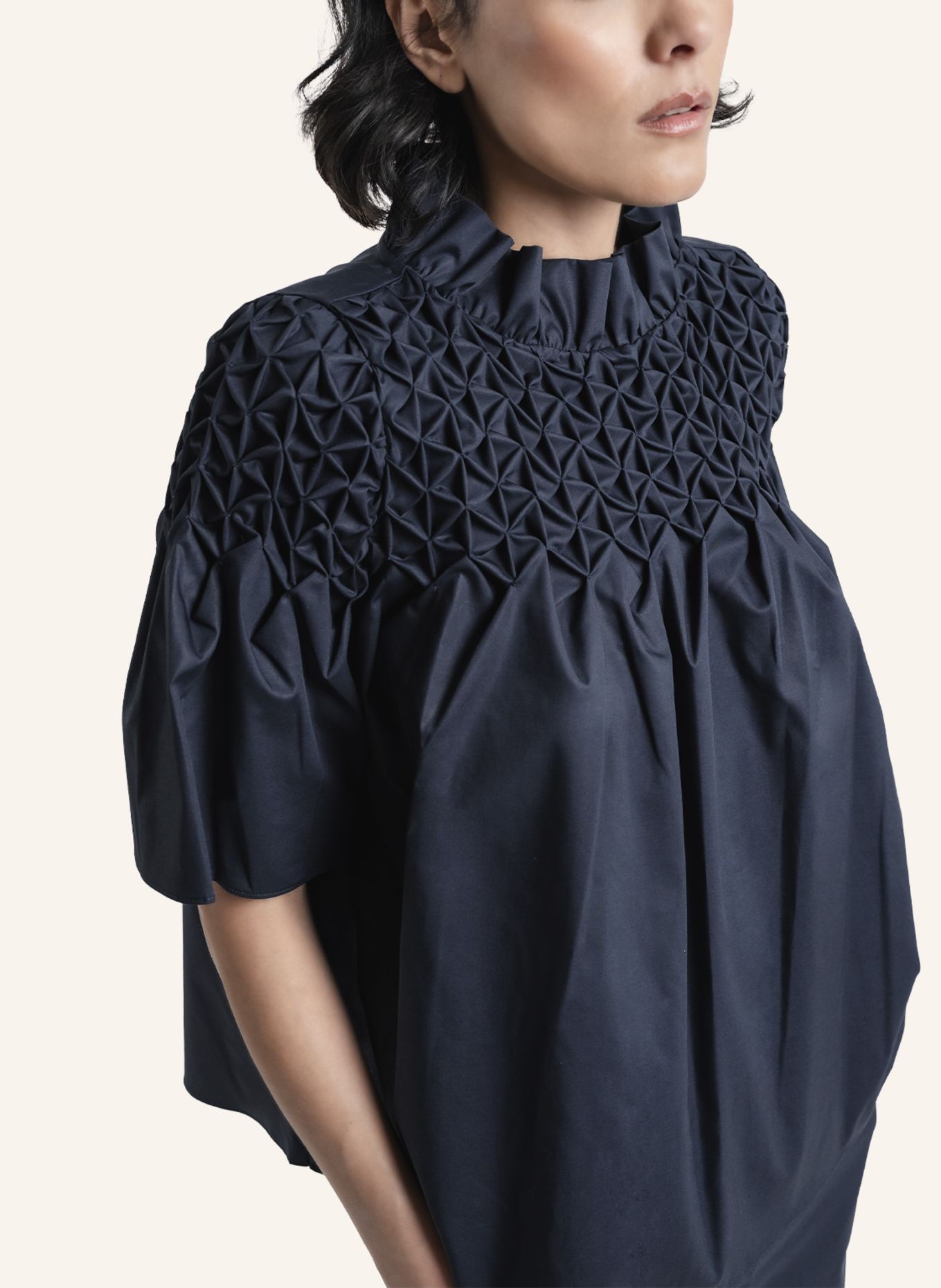 ARMARGENTUM Bluse KOKO: DUNKELBLAU