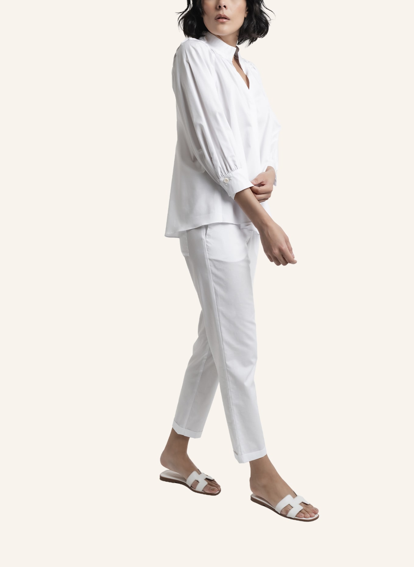 ARMARGENTUM Bluse MEDINA: WEISS