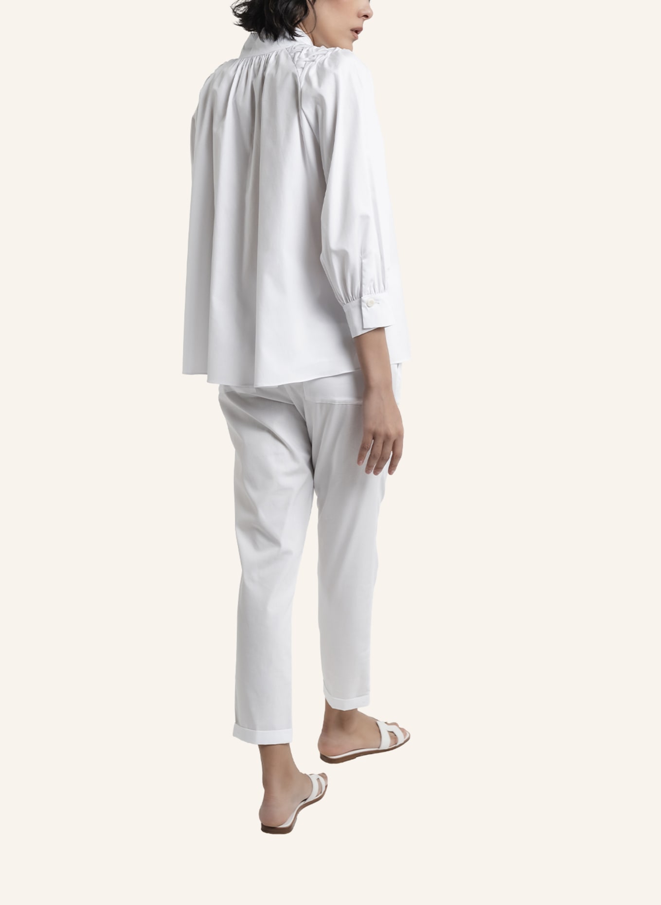 ARMARGENTUM Bluse MEDINA: WEISS